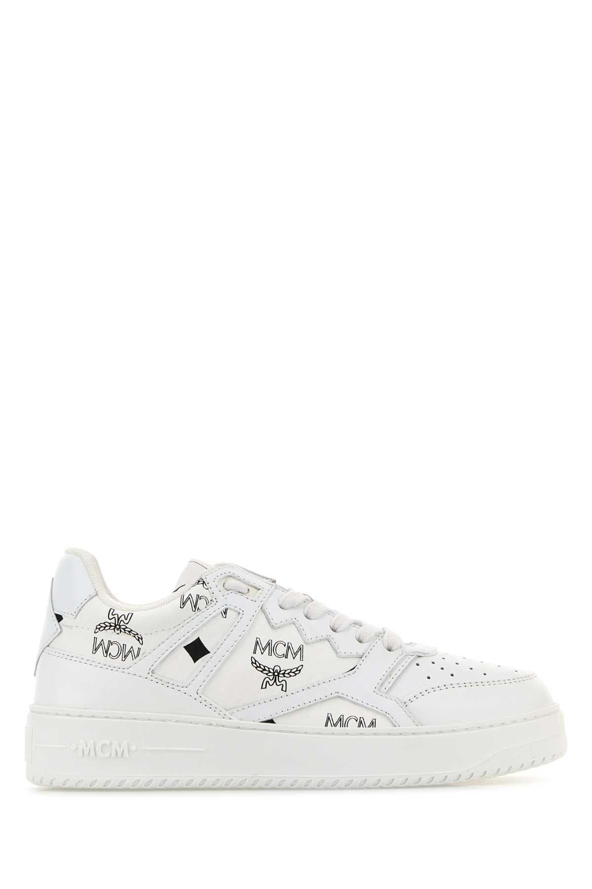 MCM Printed Canvas Terrain Sneakers Size US 5 / IT 35 - 1 Thumbnail