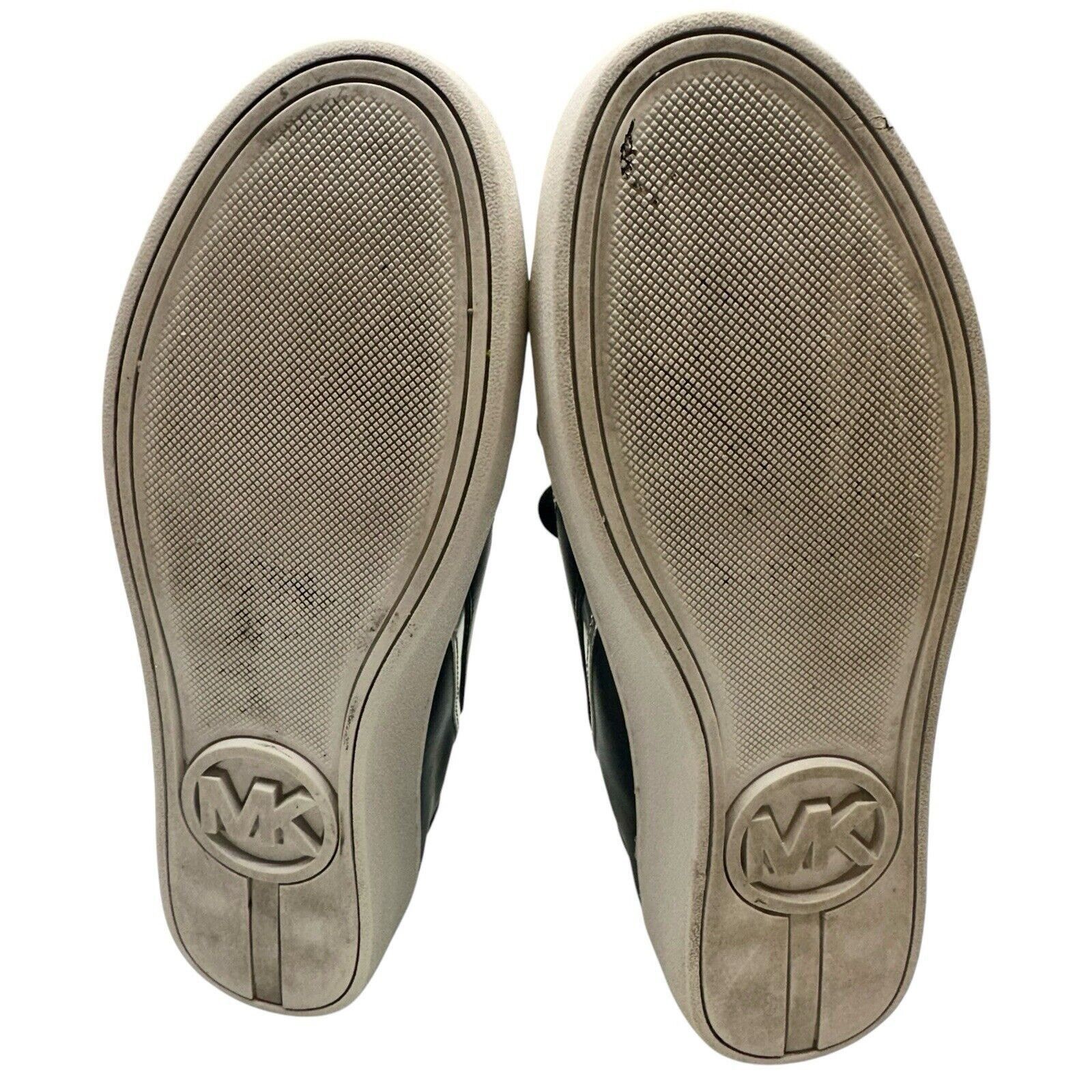 Michael Kors MICHAEL KORS Women Sz 8.5M SLADE Black Sneakers 45T2SLFS1L Size US 8.5 / IT 38.5 - 6 Thumbnail
