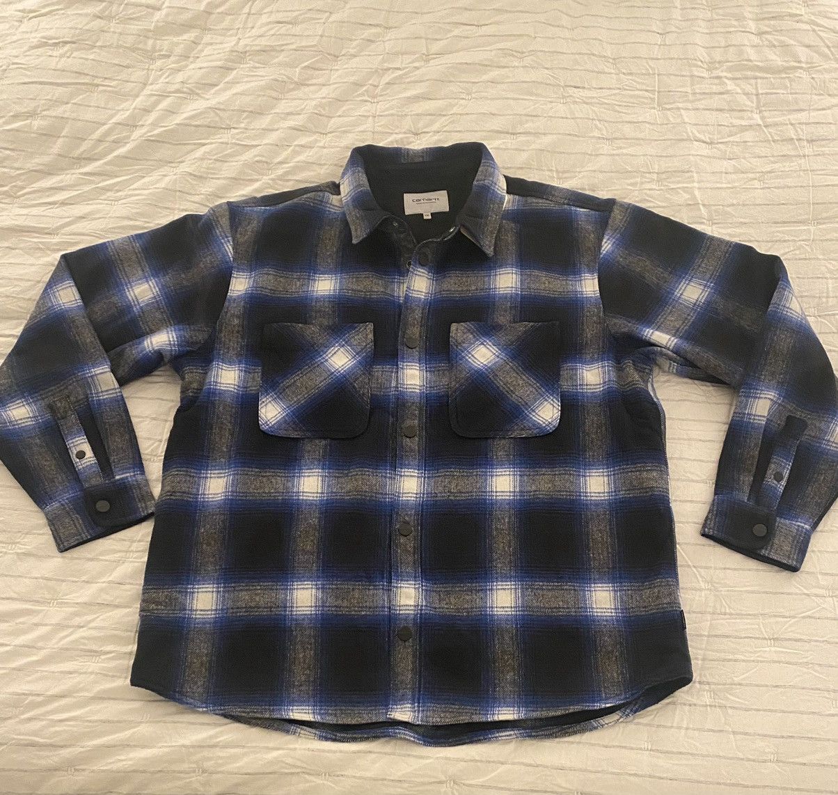 Carhartt Wip Carhartt WIP Moreau Shirt Jacket XXL Fleece Lined Shirt NWT Size US XXL / EU 58 / 5 - 3 Thumbnail