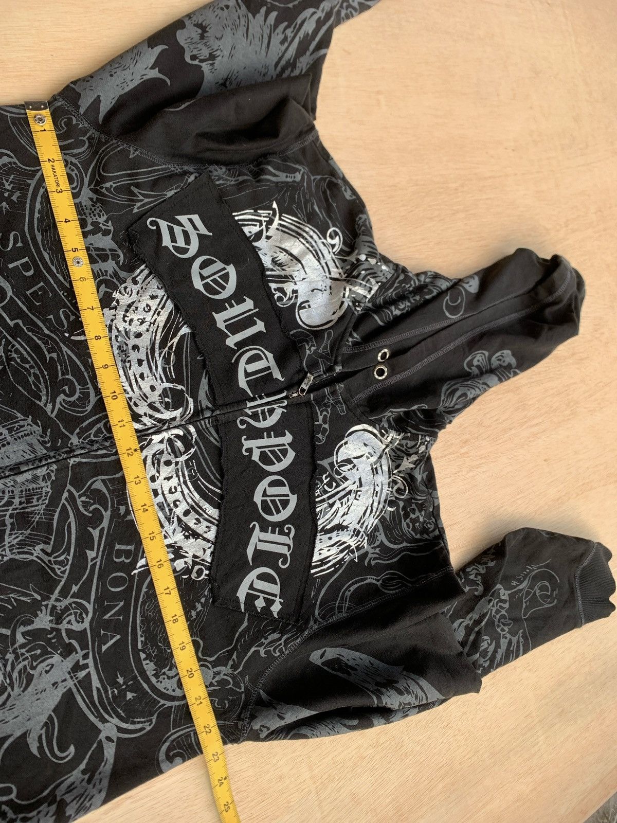 Hysteric Glamour Y2k Souchpole Poem Ifsixwasnine Punk Style Hoodie Size US XL / EU 56 / 4 - 11 Thumbnail