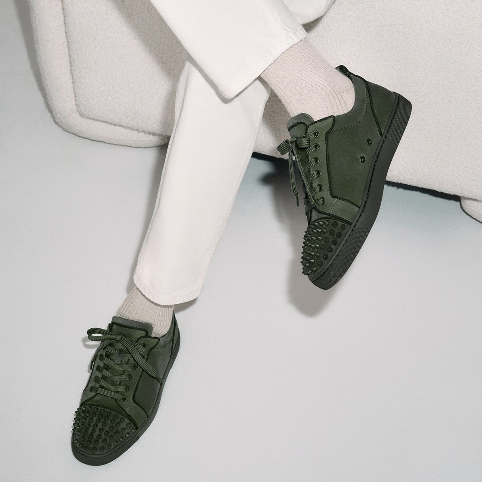 Christian Louboutin Christian Louboutin Louis Junior Spikes Orlato Tennessee Size US 10 / EU 43 - 5 Thumbnail