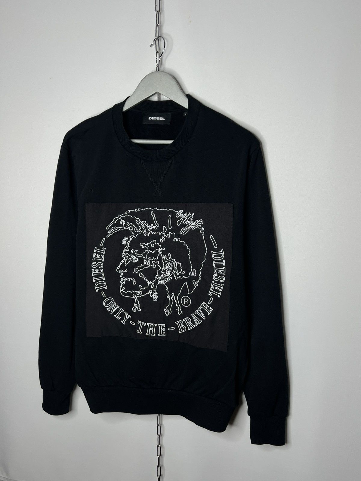 Diesel Diesel Only The Brave Big Logo Sweatshirt Long Sleeve Size US M / EU 48-50 / 2 - 2 Thumbnail
