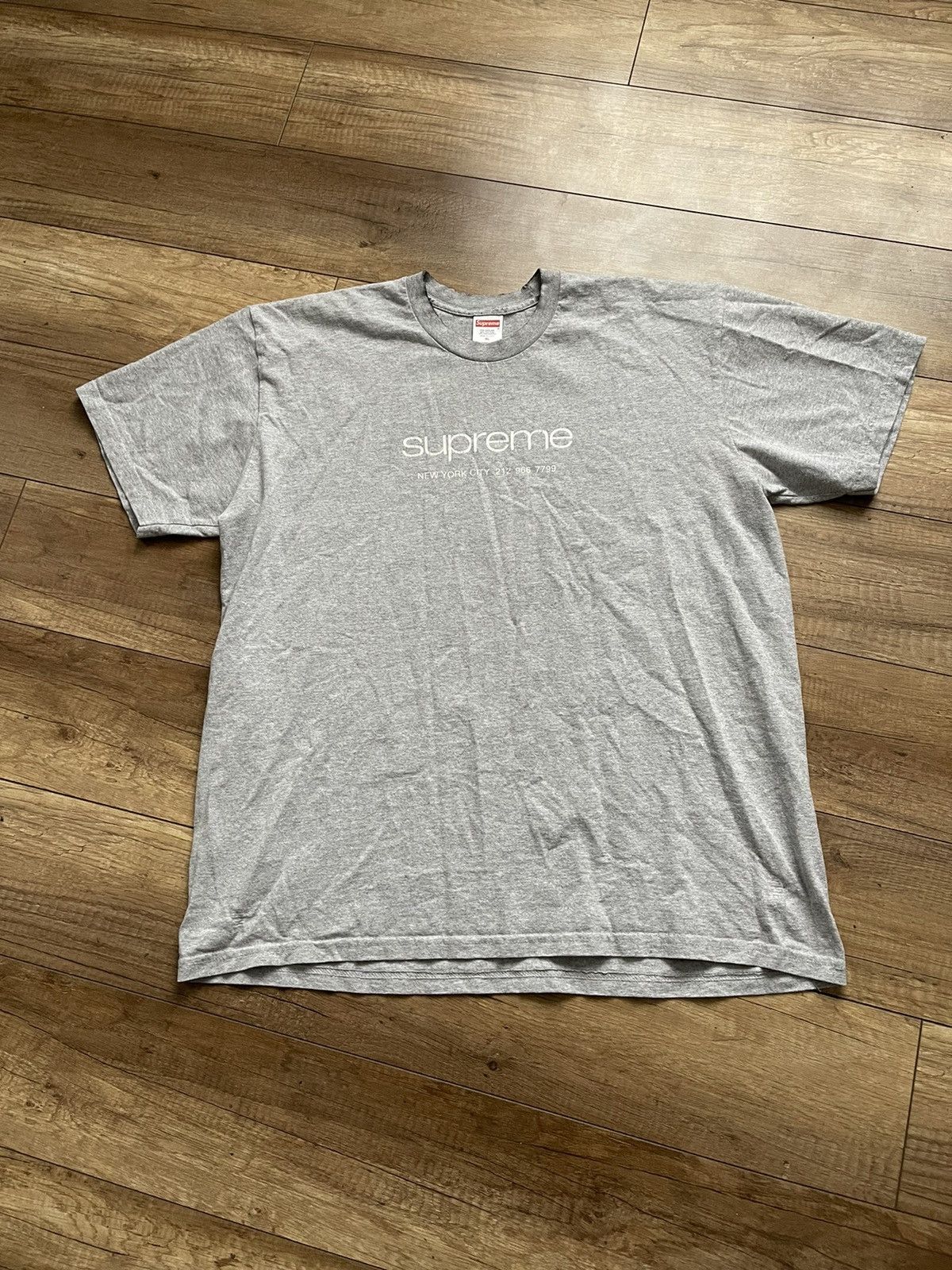 Other Supreme USA New York City T-Shirt Tee Vintage Size US XL / EU 56 / 4 - 2 Thumbnail