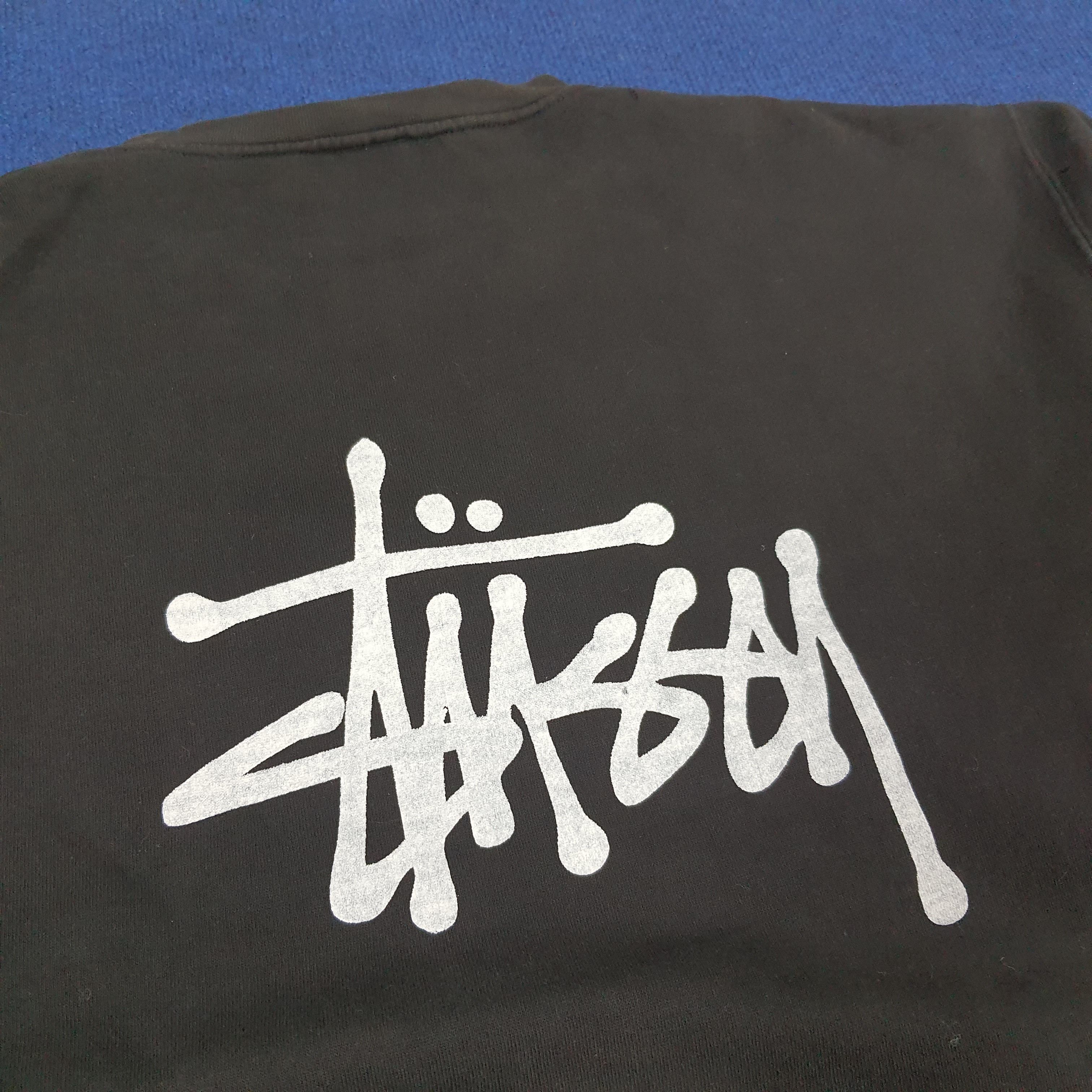 Stussy × Vintage Vintage Stussy Streetwear Baggy Style Hoodies Size US XL / EU 56 / 4 - 9 Thumbnail