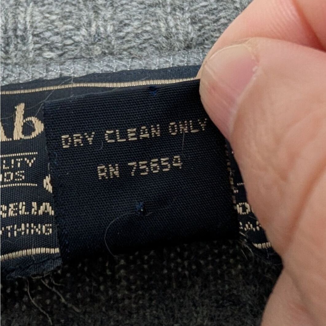Abercrombie & Fitch Abercrombie & Fitch Ribbed Sweater Mens Size XL Gray Chunky Size US XL / EU 56 / 4 - 6 Thumbnail