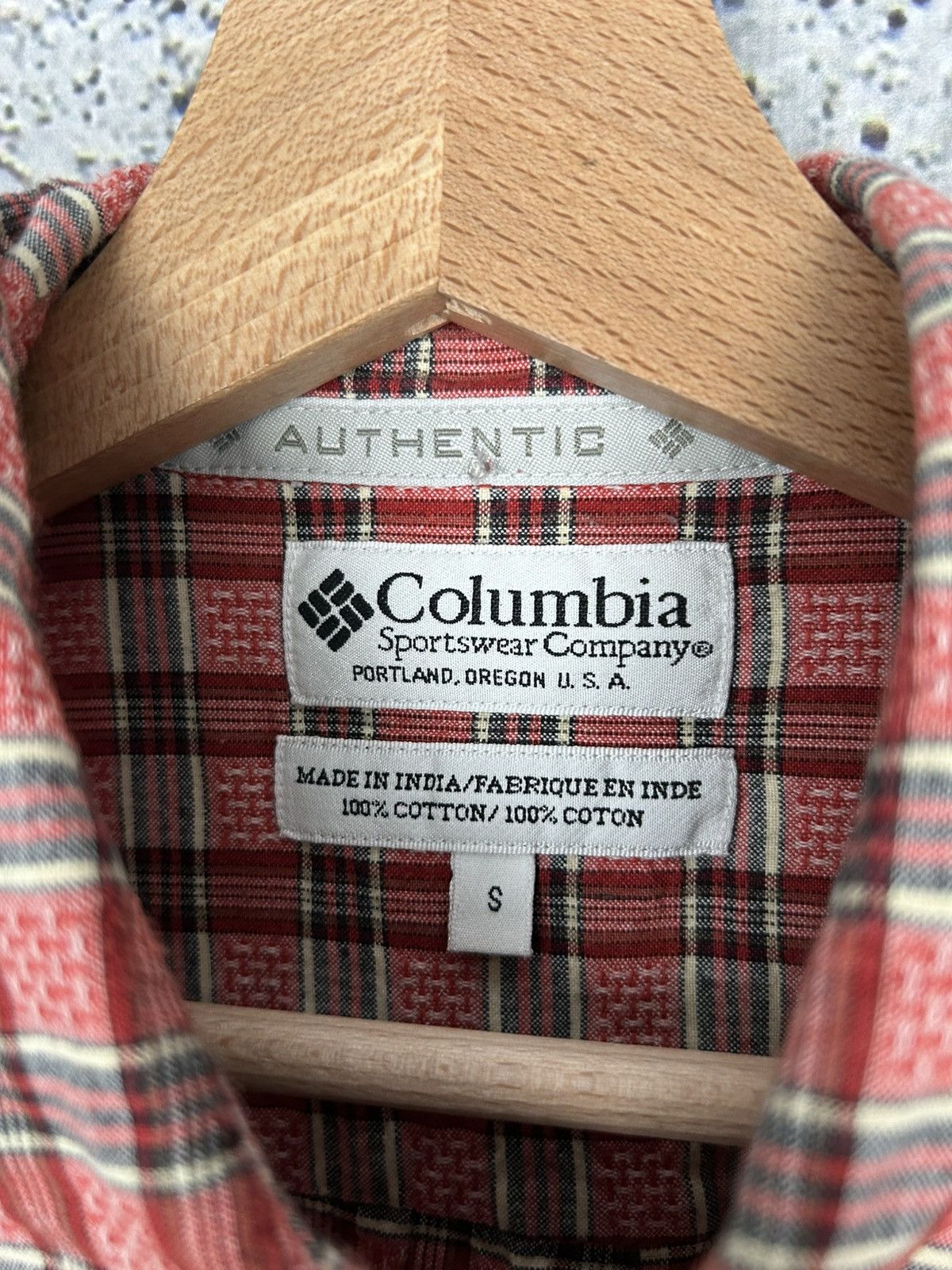 Columbia Columbia Red Checkerd Shirt Gorpcore Outdoor Streetwear Size US S / EU 44-46 / 1 - 6 Thumbnail