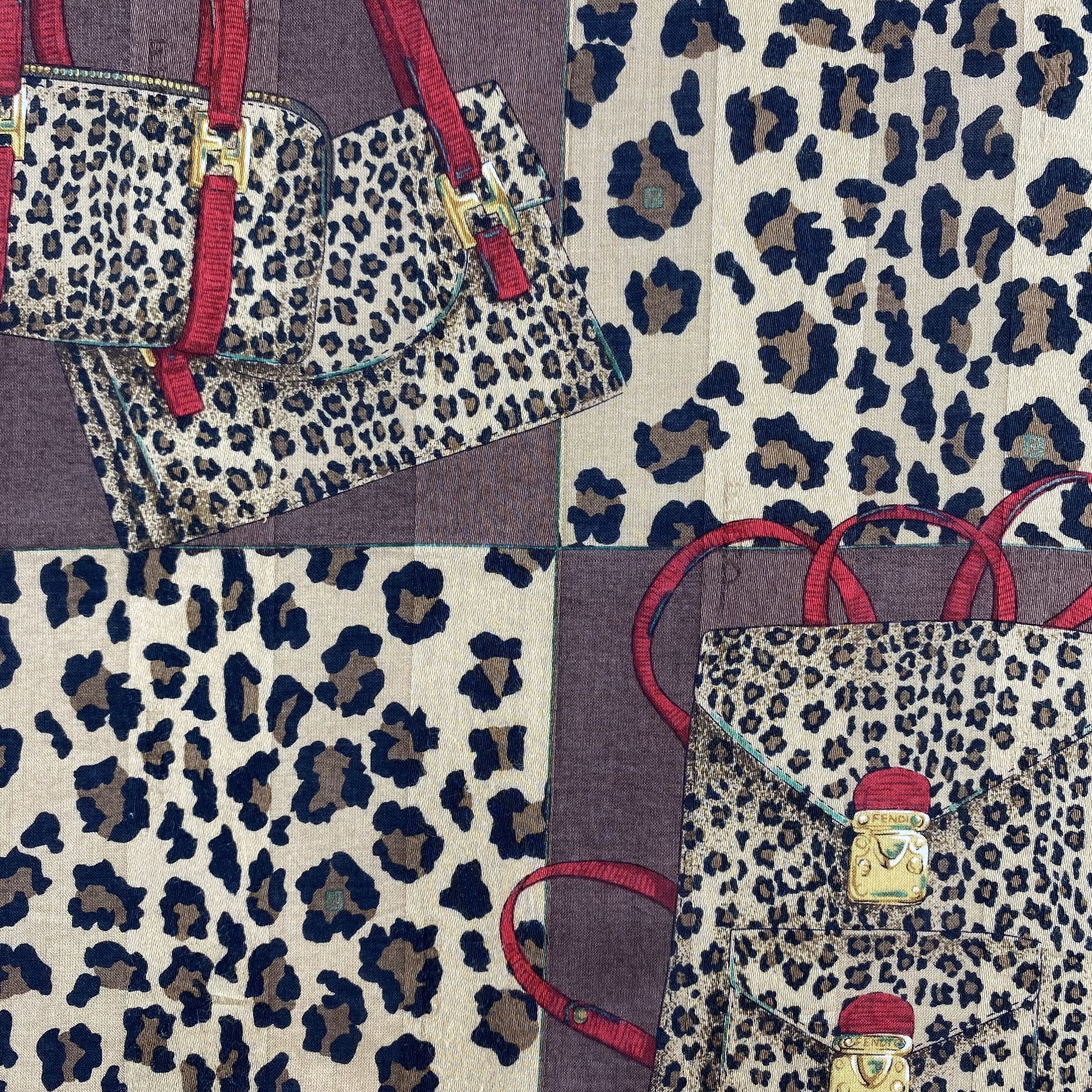 Vintage Fendi Handkerchief / Neckerchief / Bandana-P996 Size ONE SIZE - 4 Thumbnail