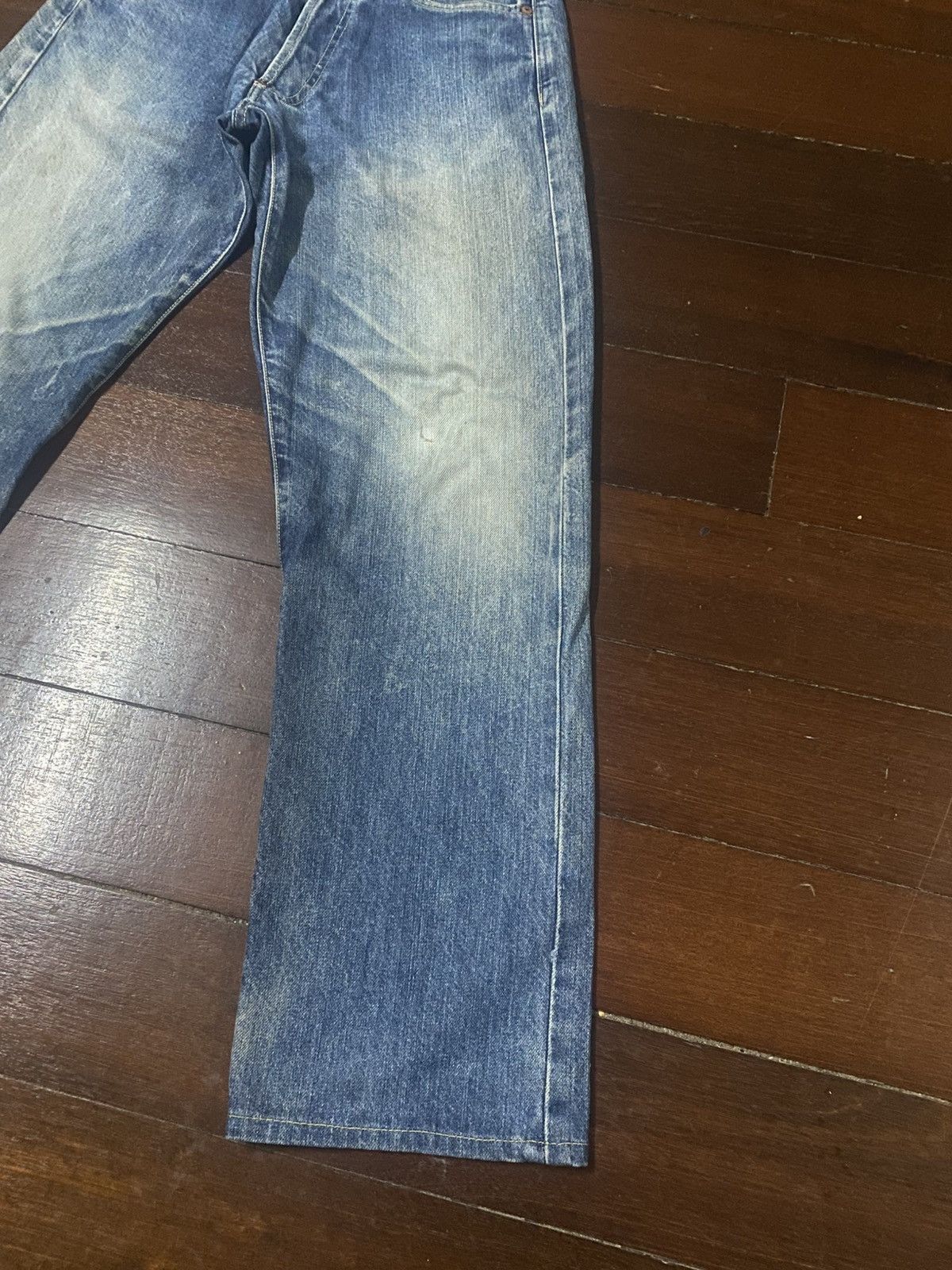Kapital Vintage Studio D'artisan Selvedge Denim buckle back mud wash Size US 30 / EU 46 - 4 Thumbnail