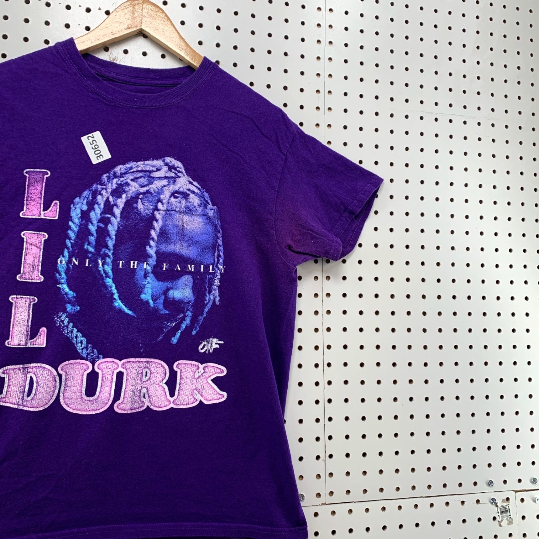 Vintage VINTAGE Lil Durk Shirt Womens M Purple Hip Hop Tee Short Sleeve 18.5x24.5 Mens Size M / US 6-8 / IT 42-44 - 4 Thumbnail