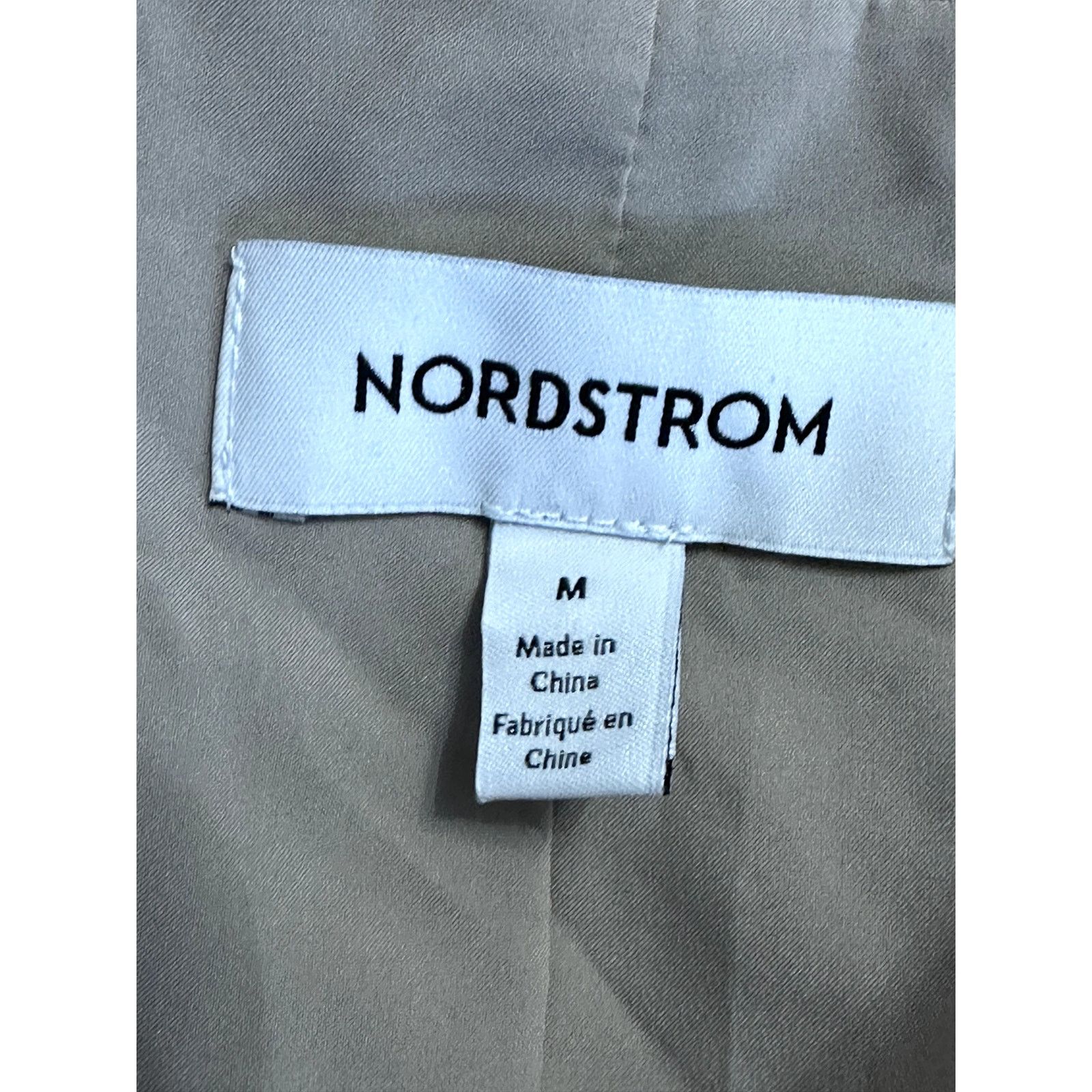 Nordstrom Nordstrom Single Breasted Blazer Buttoned Linen Tan Men's M Size 42R - 7 Thumbnail
