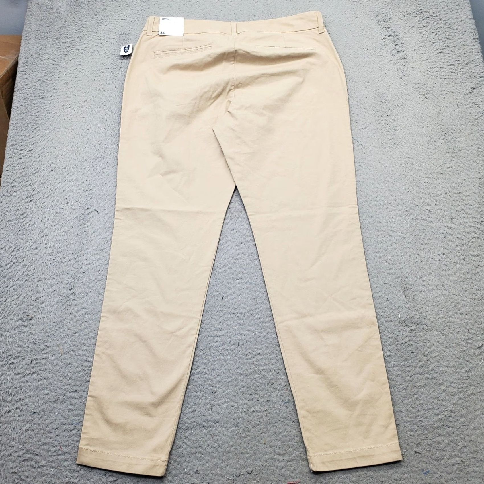 Old Navy Old Navy Chino Pants Womens Size 10 Tan Cotton Slash Pocket Formal Skinny Leg Size 32" / US 10 / IT 46 - 2 Thumbnail
