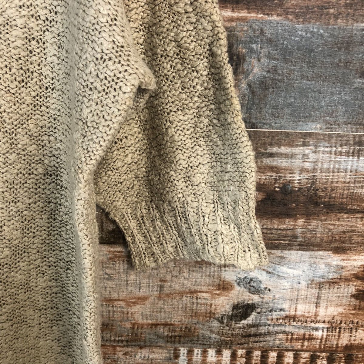 Homespun Knitwear × Japanese Brand Japanese Brand vintage Brown Knitwear #A2268 Size M / US 6-8 / IT 42-44 - 8 Thumbnail