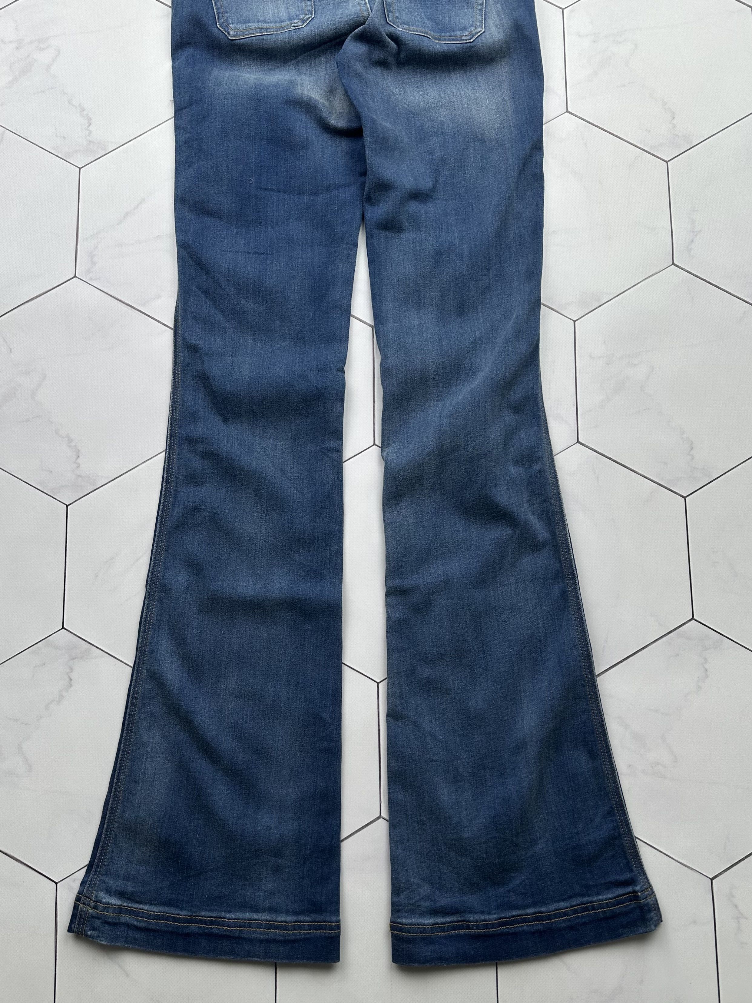 Japanese Brand Vintage Flare Jeans E2 Size 26" / US 2 / IT 38 - 6 Thumbnail
