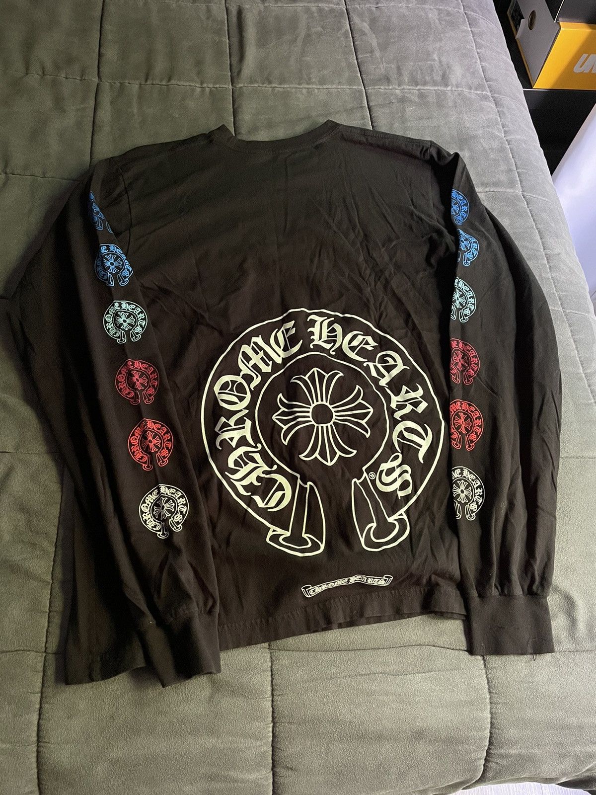 Chrome Hearts Chrome Hearts Multi Color Horseshoe Long Sleeve