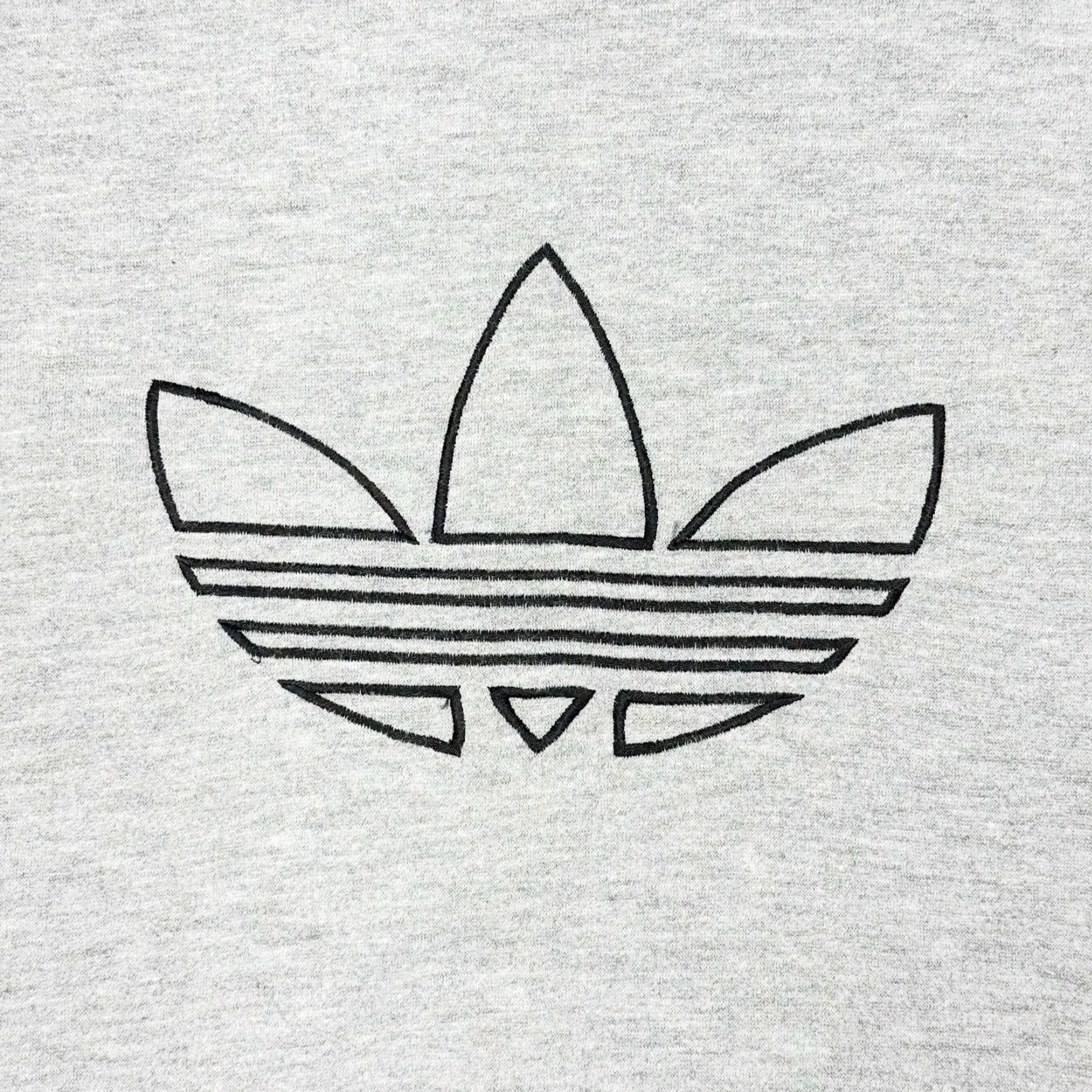 Adidas VINTAGE Adidas Trefoil Grey Hooded Parka Jacket Mens XL Size US XL / EU 56 / 4 - 3 Thumbnail