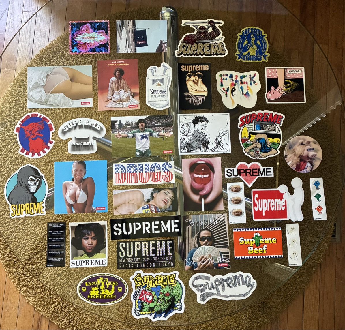 Supreme Supreme 35 Sticker Lot Akira Maradona Cliver Max B Box Logo Size ONE SIZE - 1 Preview