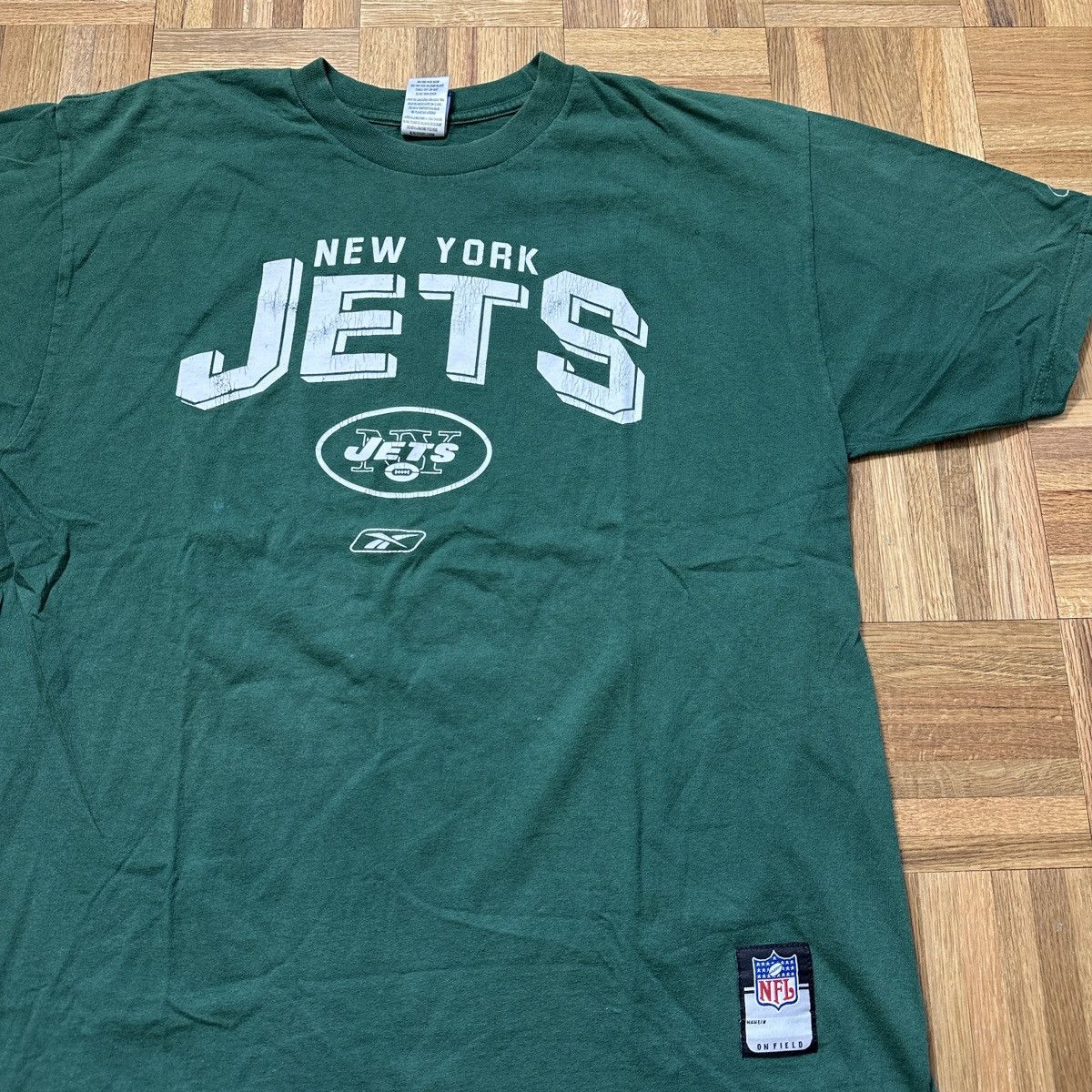 Reebok Vintage New York Jets tee Size US L / EU 52-54 / 3 - 3 Thumbnail