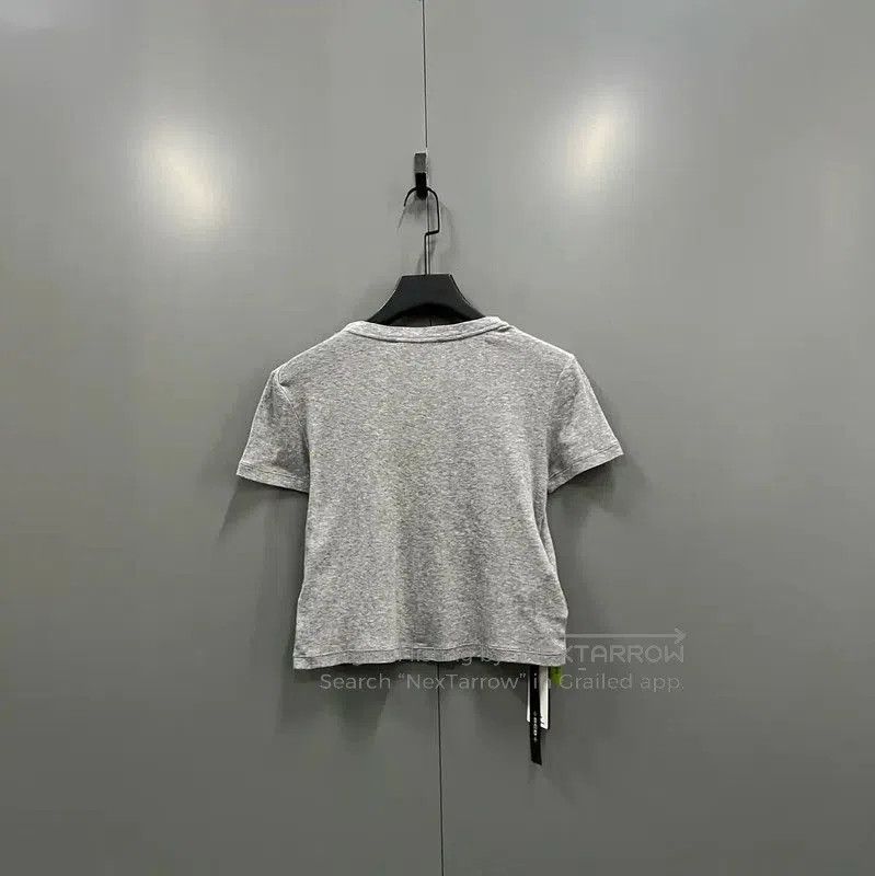 Miu Miu Miu Miu Grey Summer Short Sleeve T-Shirt . Size XS / US 0-2 / IT 36-38 - 4 Thumbnail