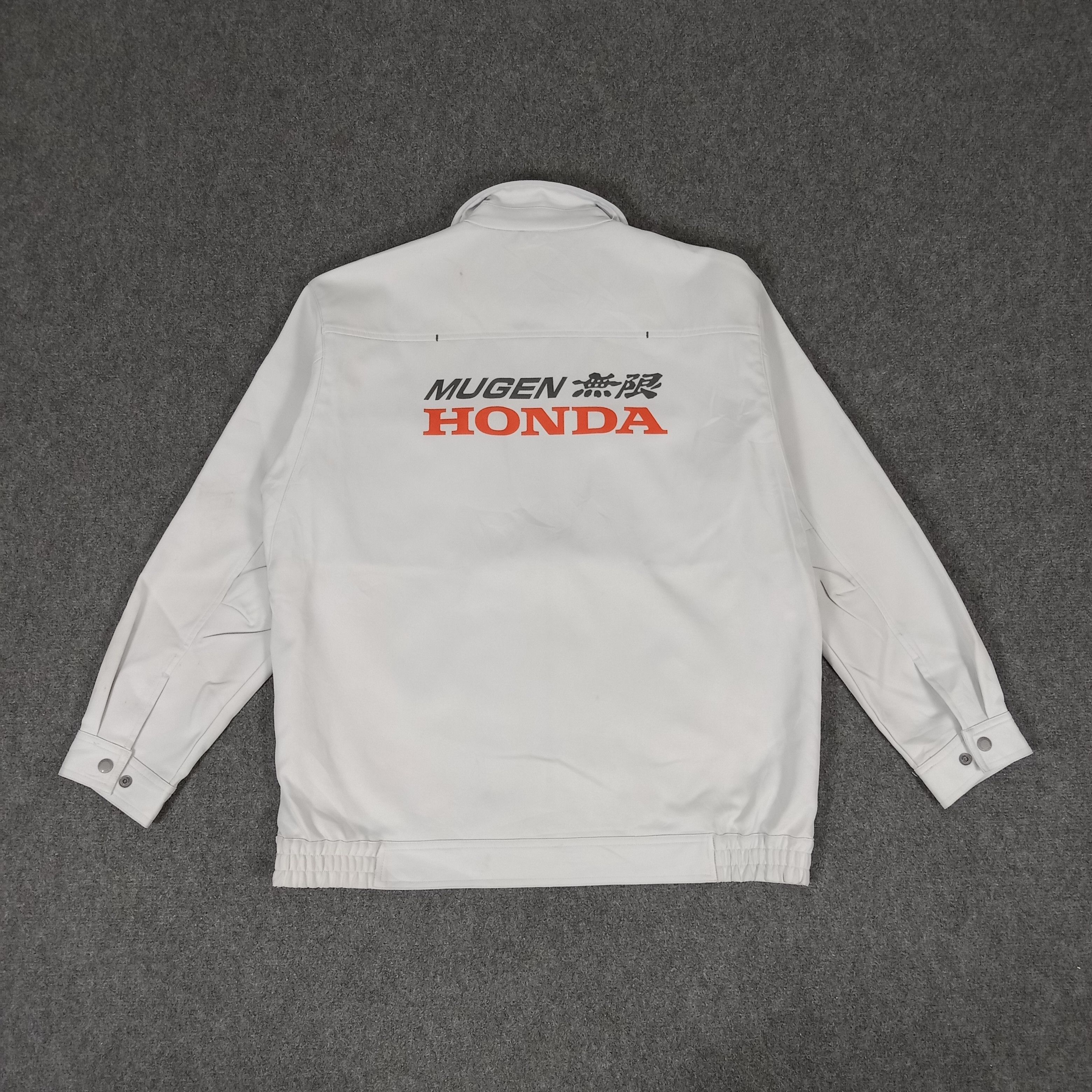 Honda × Vintage Mugen Honda Japanese Racing Team Custom Art Jacket Size US L / EU 52-54 / 3 - 1 Thumbnail