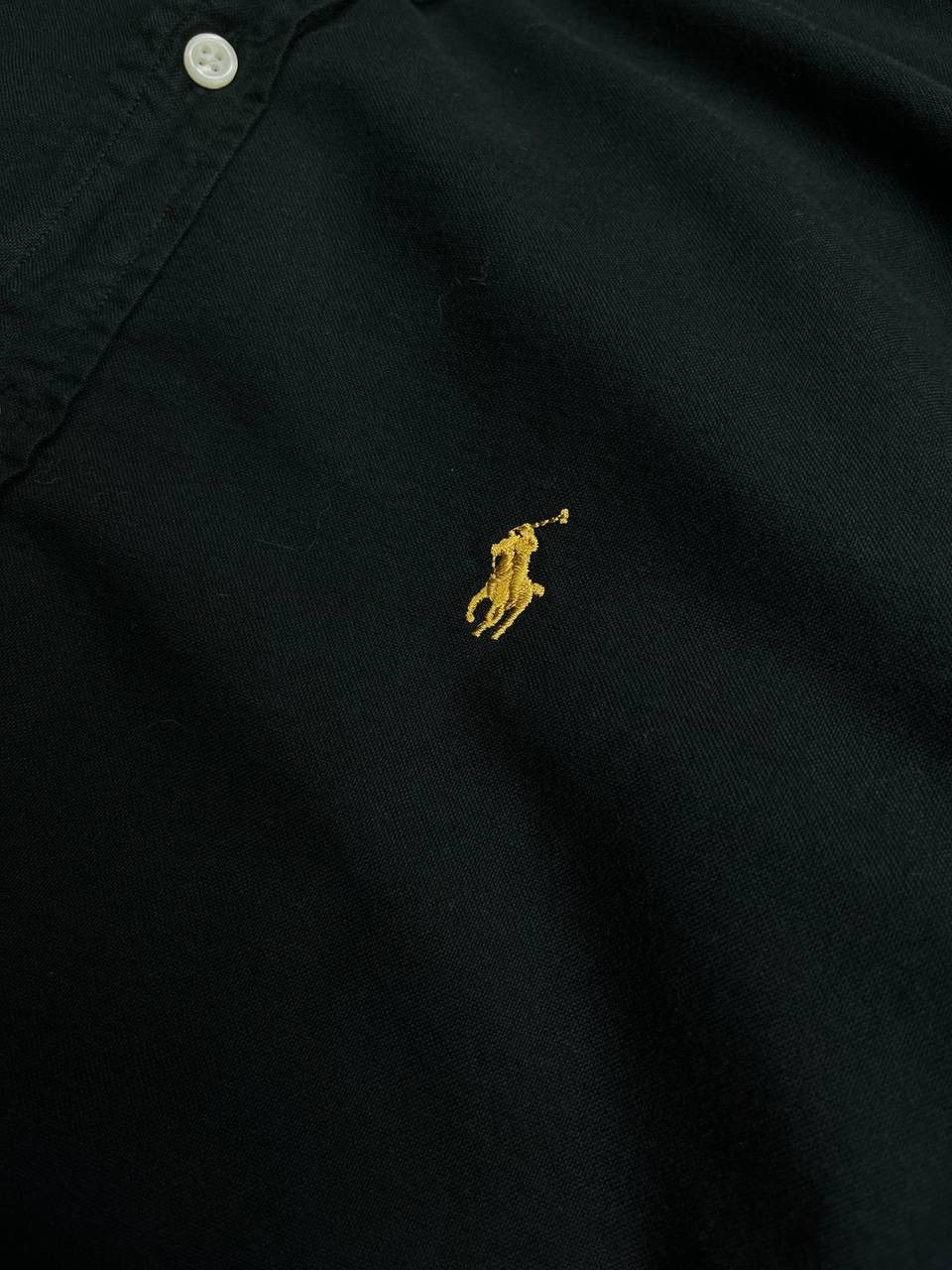 Polo Ralph Lauren × Vintage Vintage Polo Ralph Lauren Black Shirt M Size US M / EU 48-50 / 2 - 3 Thumbnail