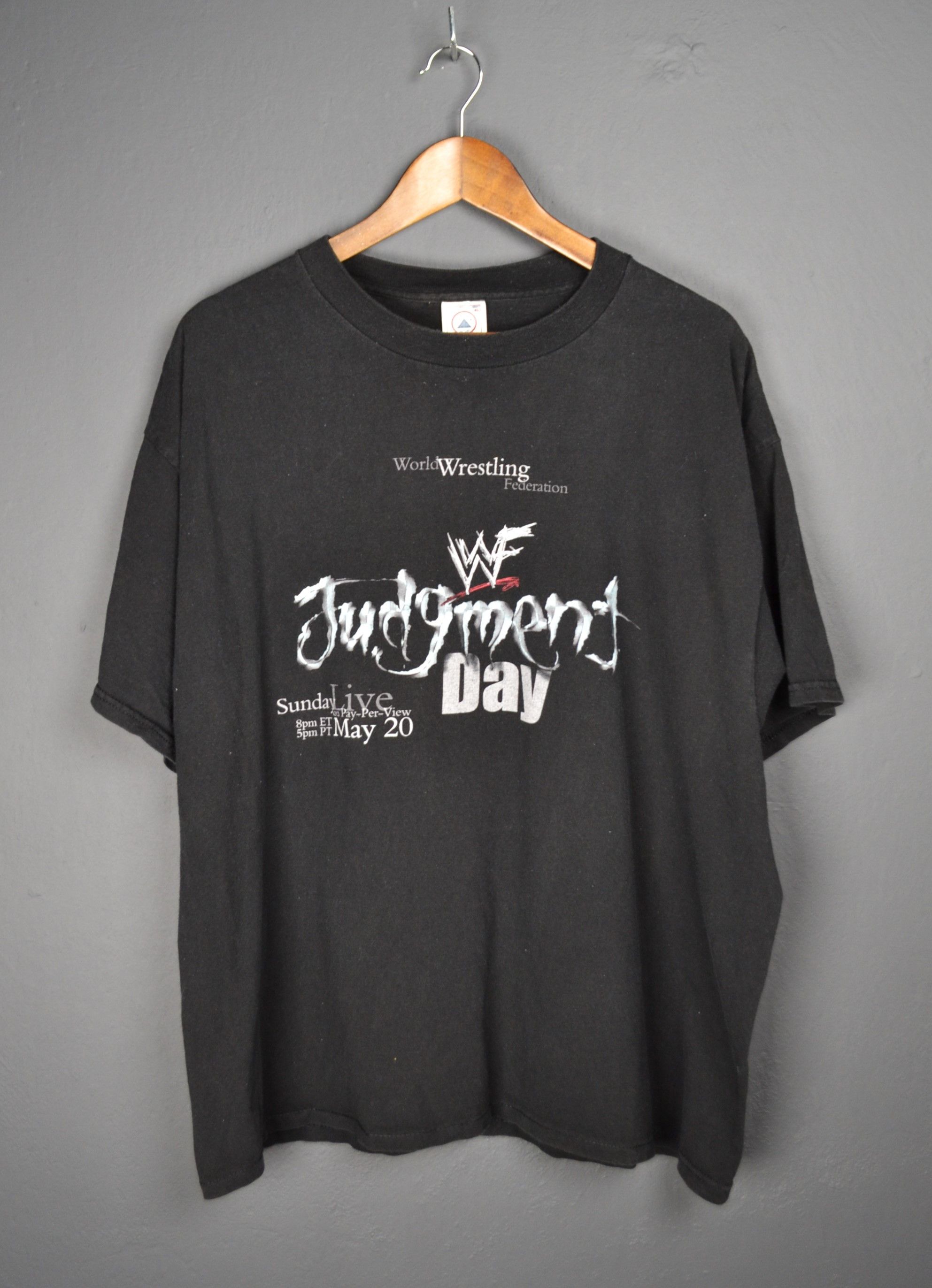 Vintage WWF Vintage Judgement Day 2001 May 20 XL Size US XL / EU 56 / 4 - 2 Thumbnail