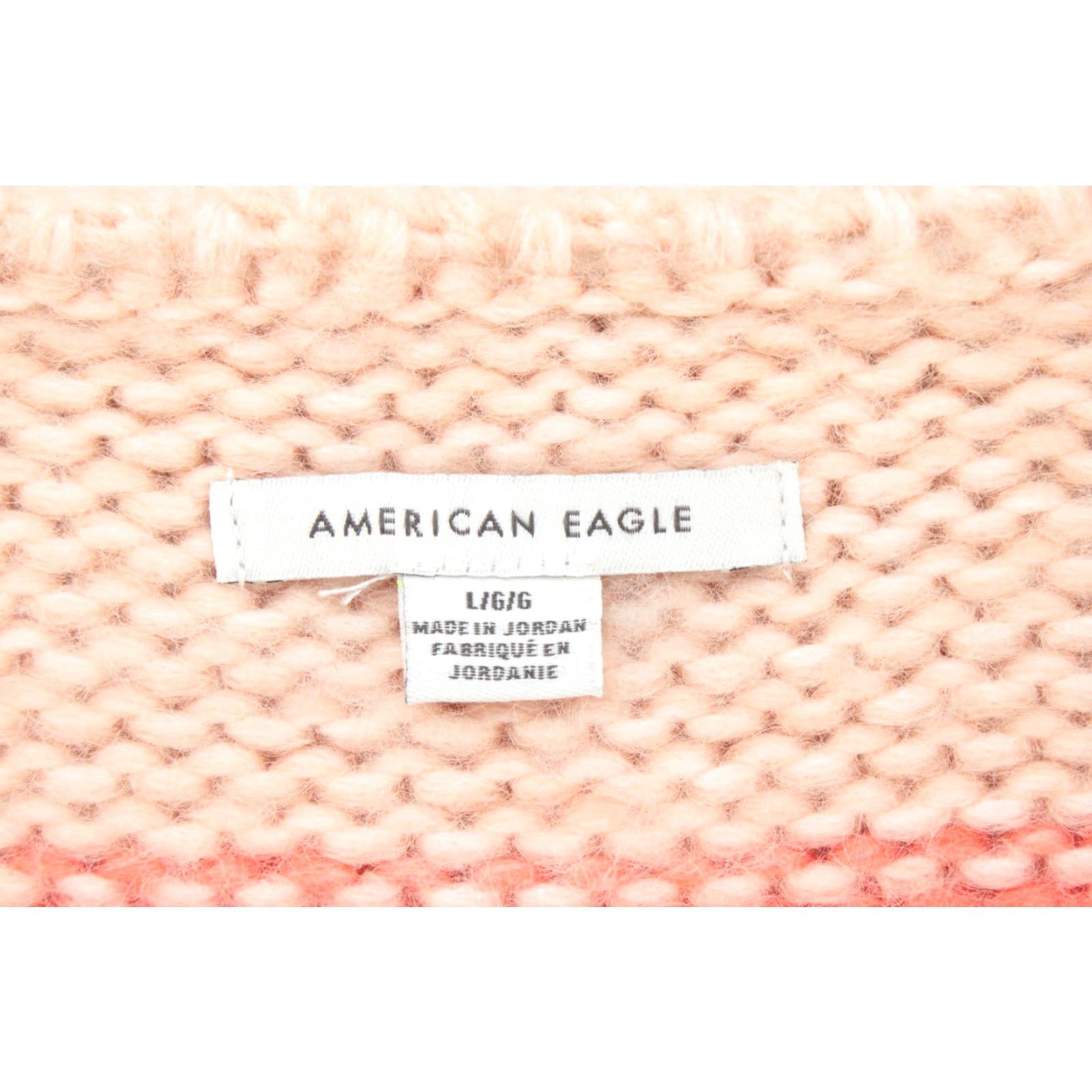American Eagle Outfitters American Eagle Cardigan Women L Multicolor Knit Striped Button Up Crop Size L / US 10 / IT 46 - 4 Thumbnail