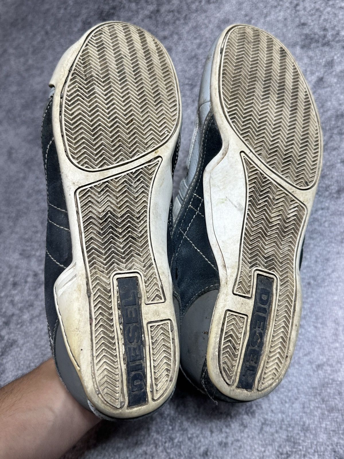 Diesel Y2K Vintage Diesel Leather Sneakers Avant Garde Style USA 9 Size US 9 / EU 42 - 6 Thumbnail