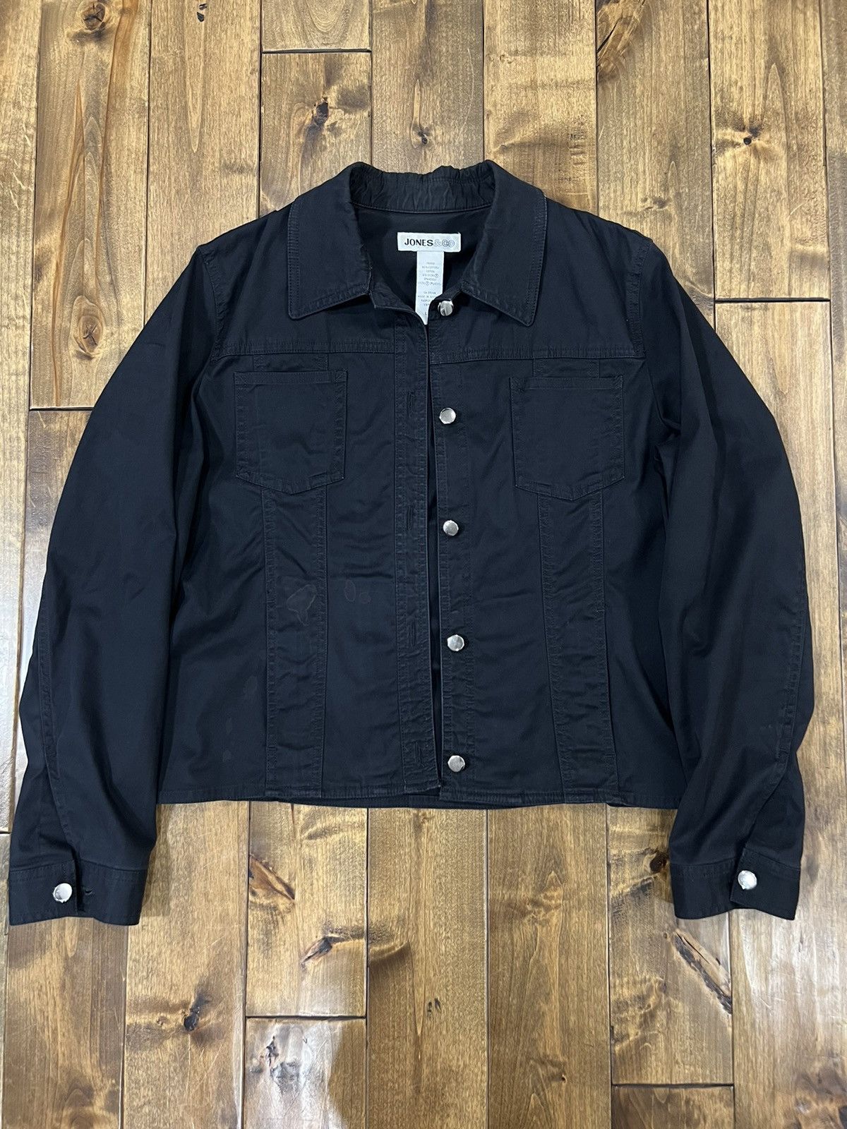 Jones New York Cropped trucker jacket Size US S / EU 44-46 / 1 - 1 Thumbnail