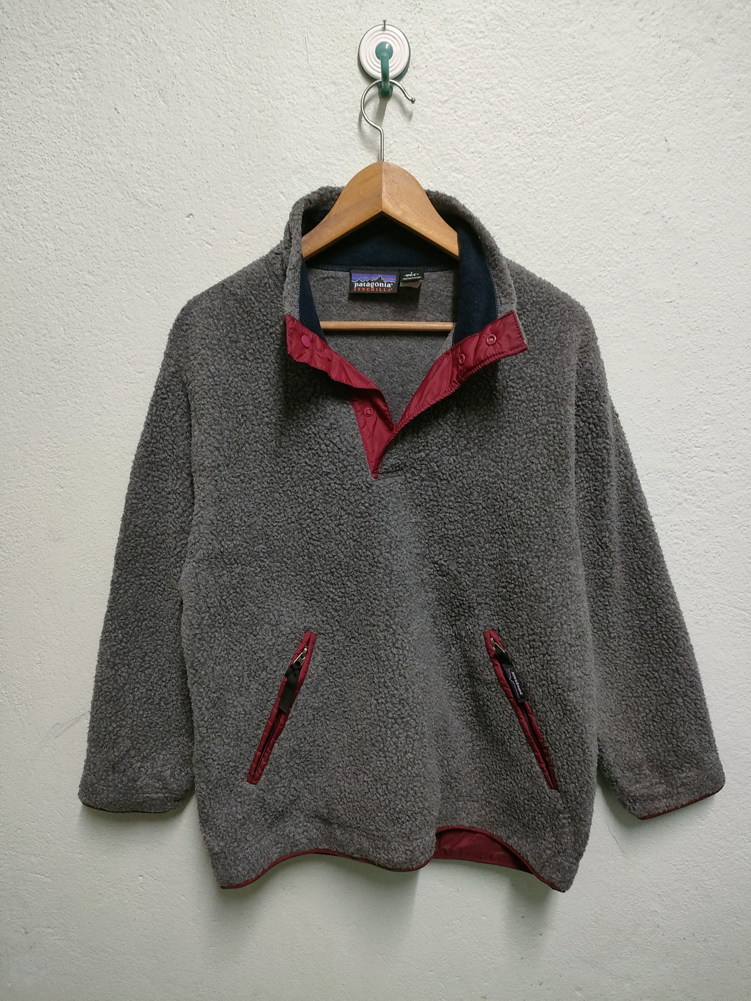 Patagonia × Vintage Vintage Patagonia Synchilla Pullover Fleece Size US S / EU 44-46 / 1 - 4 Thumbnail
