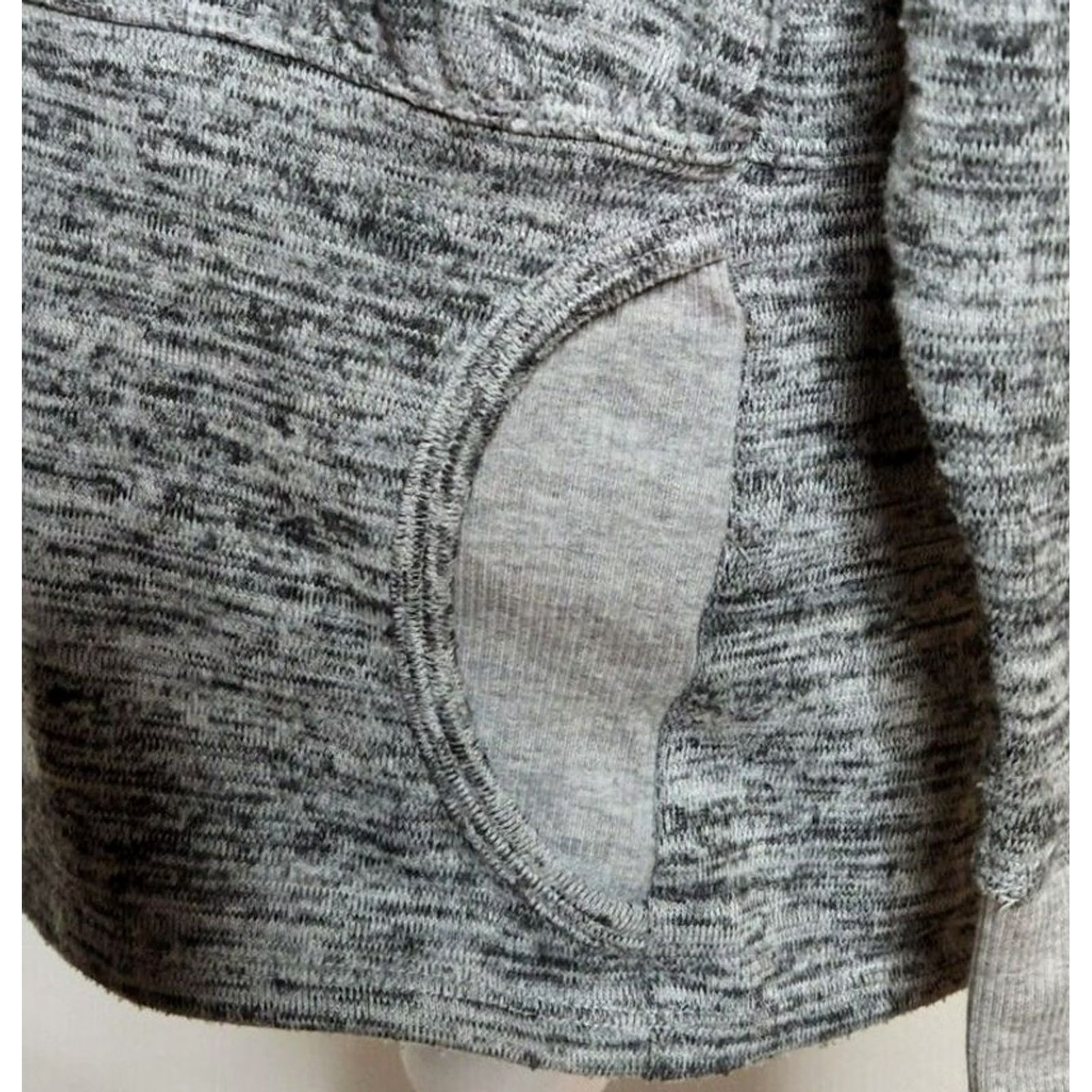 Athleta Athleta Womens M Cowl Neck Sweatshirt Pullover Long Sleeve Gray Batwing Robin Size M / US 6-8 / IT 42-44 - 7 Thumbnail