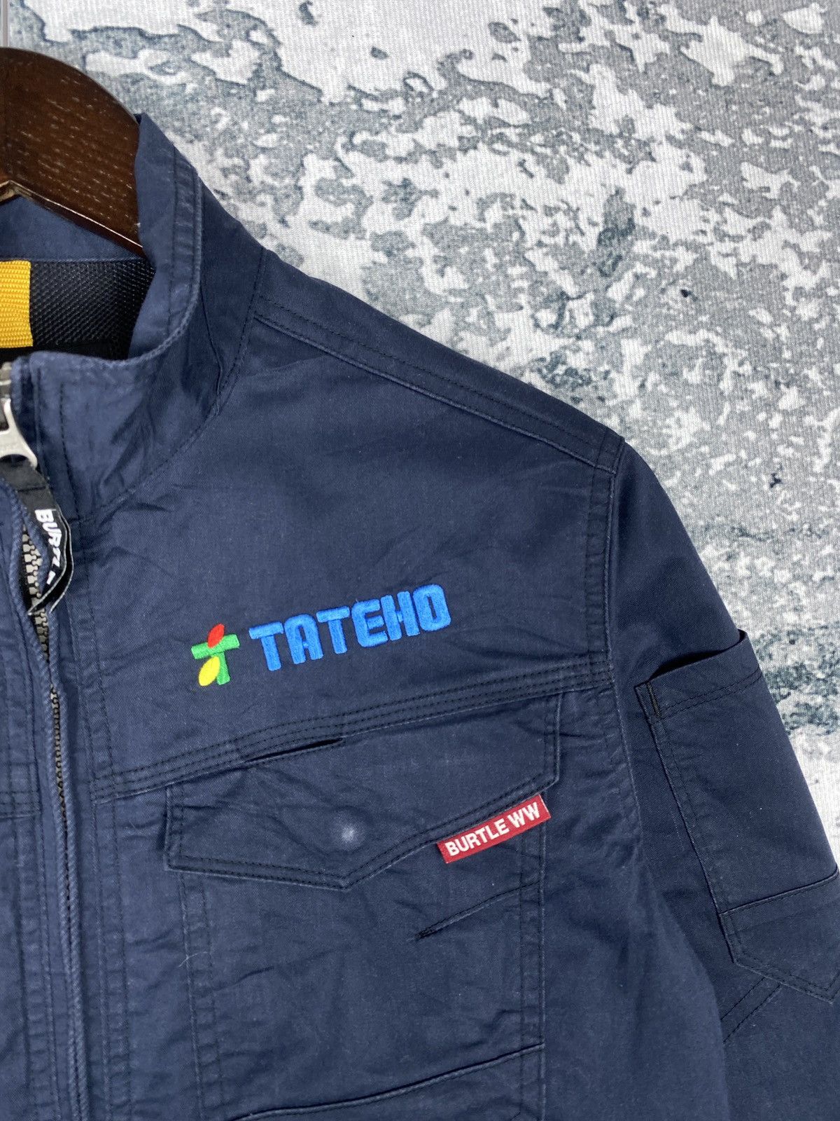 Japanese Brand × Vintage Vintage Burtle Workers Jacket Size US S / EU 44-46 / 1 - 5 Thumbnail