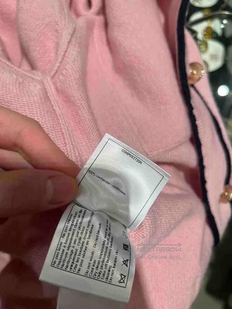 Chanel Chanel Pink four-pocket bathrobe knitted coat Size XS / US 0-2 / IT 36-38 - 3 Thumbnail