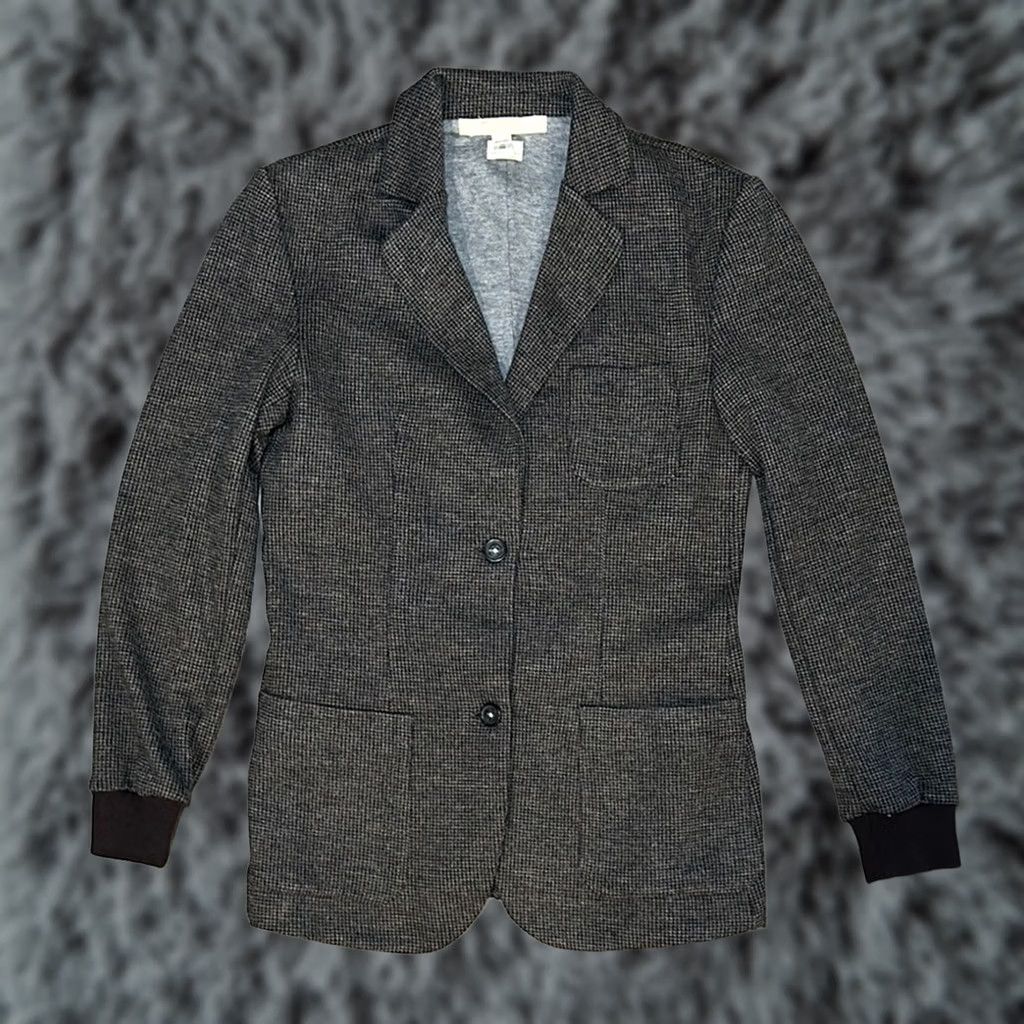 Massimo Alba Massimo Alba Blazer Wool Unstructured Made in Italy - Small Women’s Brown Houndstooth Wool Blazer, BASIC Jacket, Regular, M Size M / US 6-8 / IT 42-44 - 1 Thumbnail