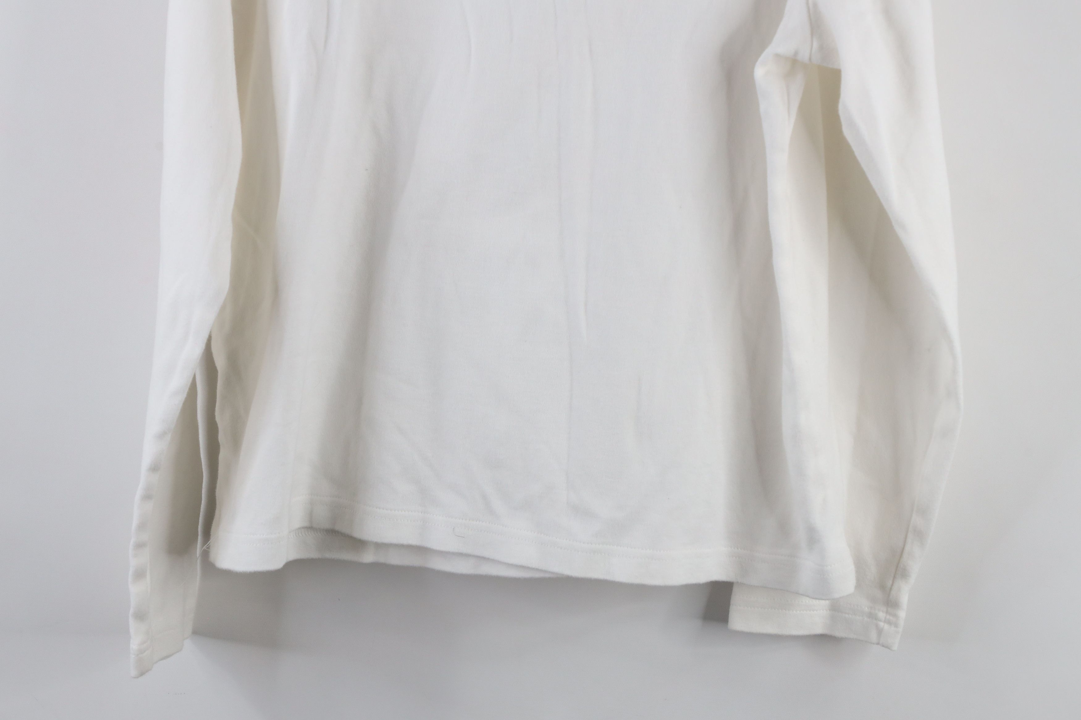 Vintage Vintage 90s Streetwear Pumpkin Turtleneck T-Shirt White Size M / US 6-8 / IT 42-44 - 10 Thumbnail