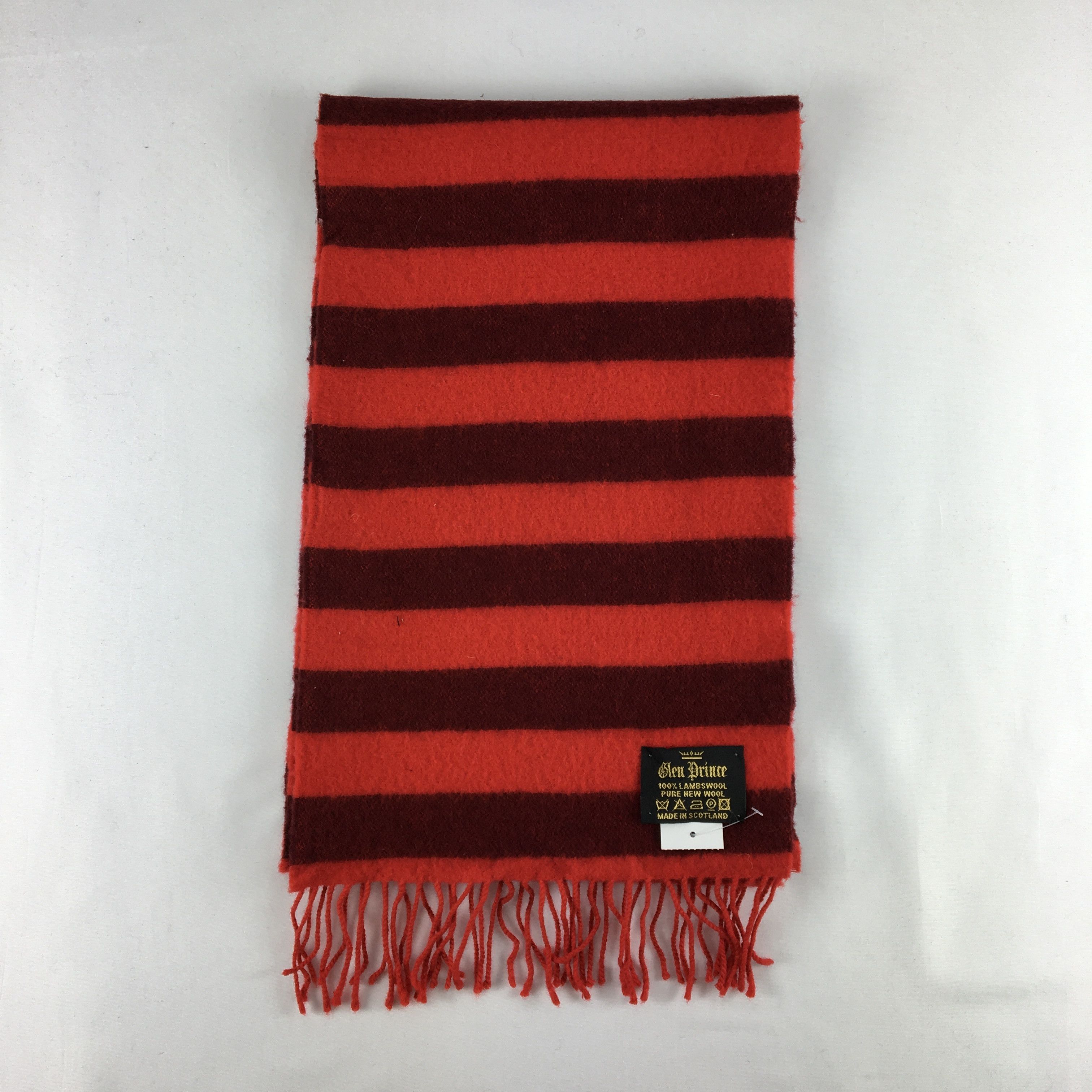 Vintage Vintage Glen Prince Scarf Muffler Wool Cashmere Scarves Size ONE SIZE - 2 Thumbnail