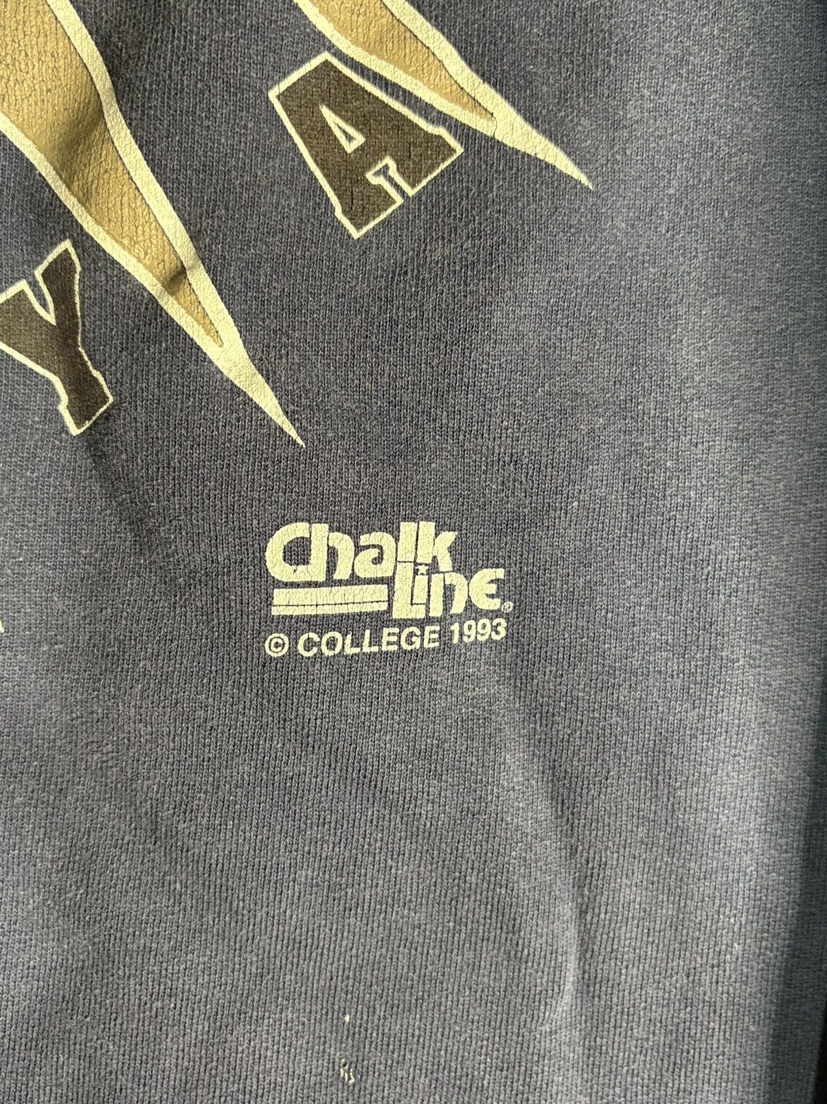 Chalk Line Vintage GeorgeTown College Hoyas 1993 Hoodie | $40 Size US XL / EU 56 / 4 - 4 Thumbnail