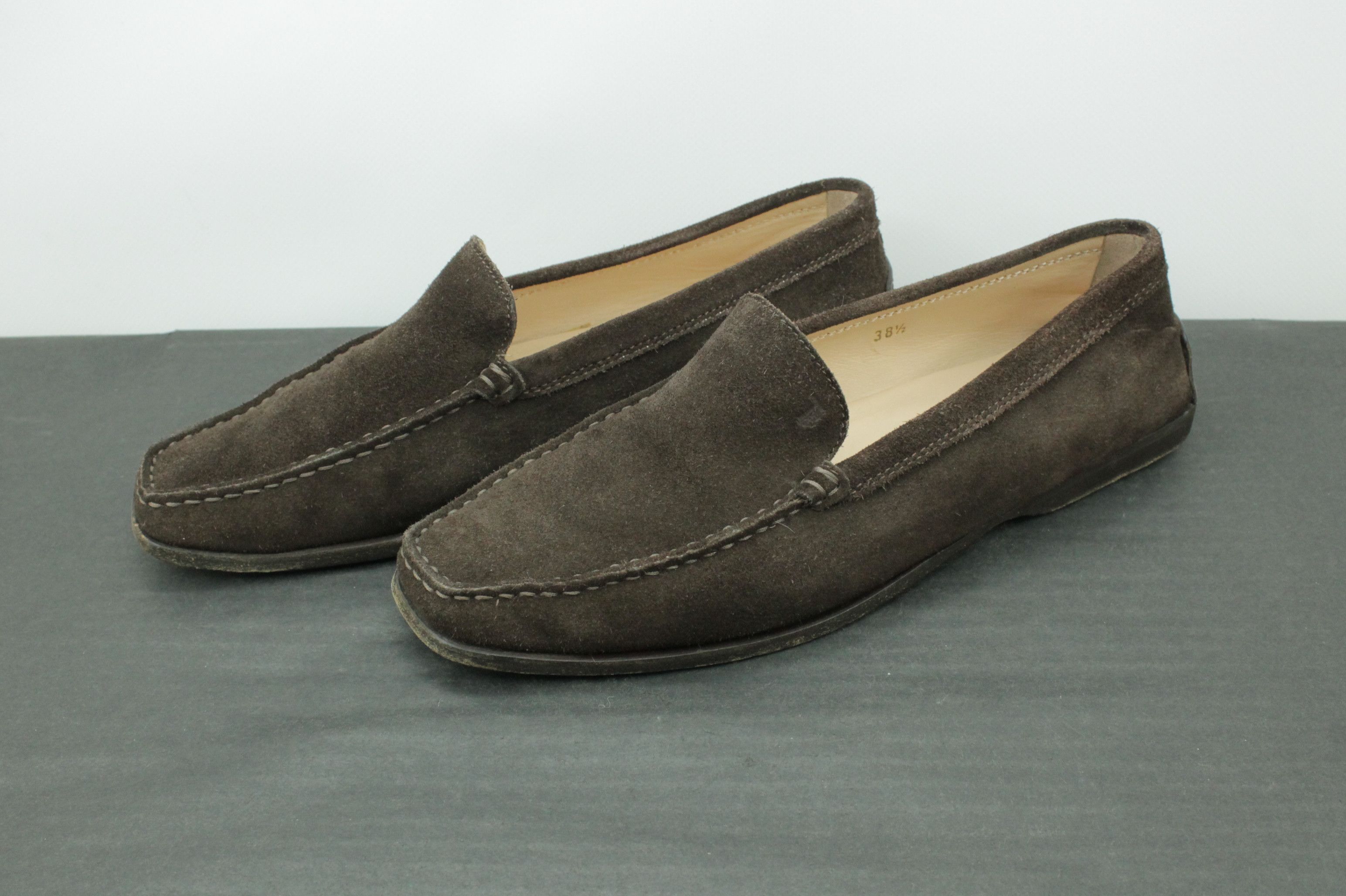 Tod's Tod's Brown Suede Slip On Driving Mocassine Loafers Women's Size US 8.5 / IT 38.5 - 5 Thumbnail