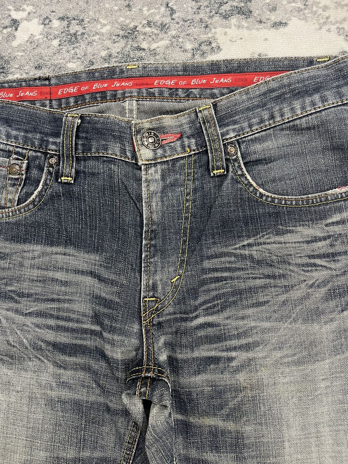 Edwin Edwin Edge Of Blue Distressed Jeans s21 Size US 32 / EU 48 - 4 Thumbnail
