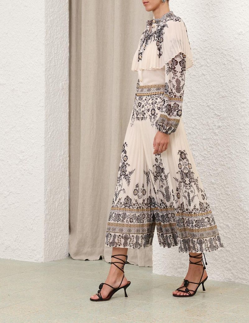 Zimmermann oc11z0226 Dawning Sunray Pants In Multicolor Size 28" / US 6 / IT 42 - 3 Thumbnail