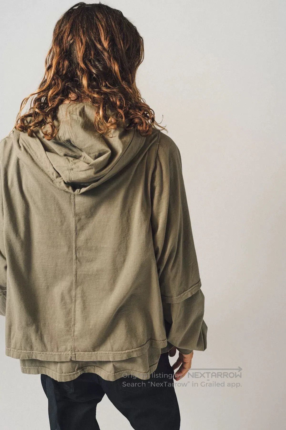 Rick Owens Drkshdw Rick Owens DRKSHDW Layered Hooded Jacket. Size US M / EU 48-50 / 2 - 7 Thumbnail