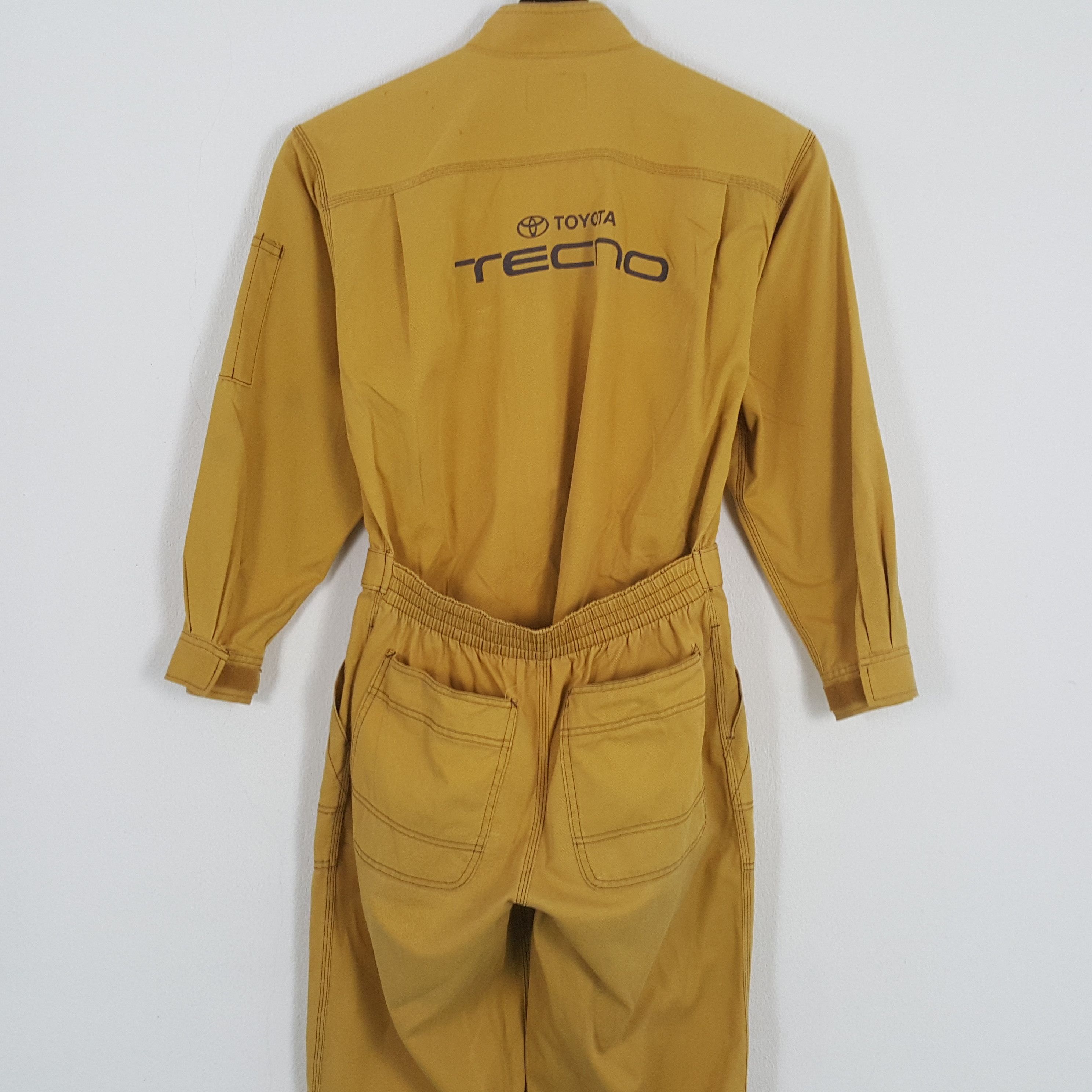 Japanese Brand TOYOTA TECNO Racing Workwear Motorsports Coverall Jacket Size US S / EU 44-46 / 1 - 2 Thumbnail