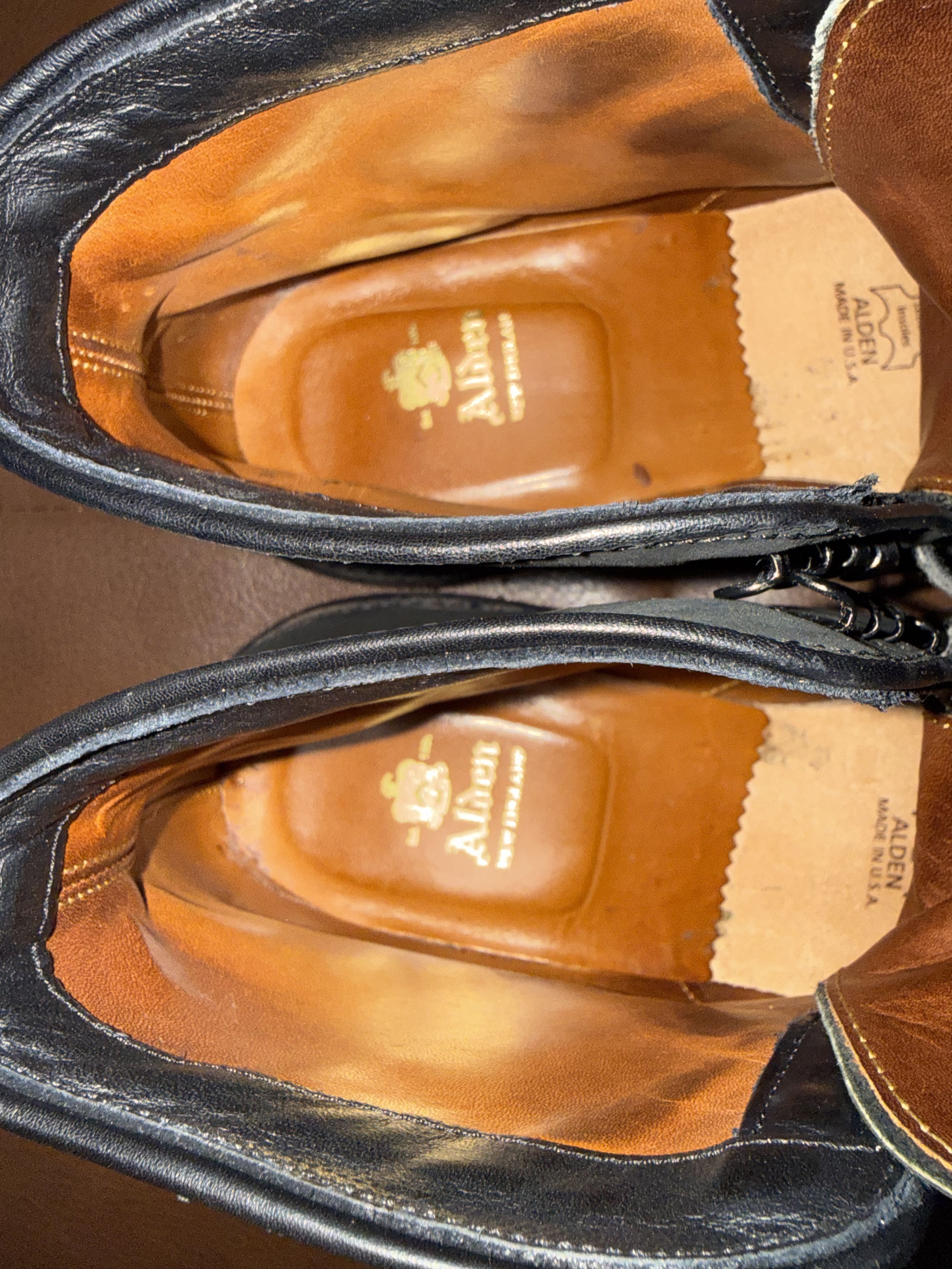 Alden ALDEN Earth Chamois G1801HC Factory Seconds 9.5D Size US 9.5 / EU 42-43 - 6 Thumbnail