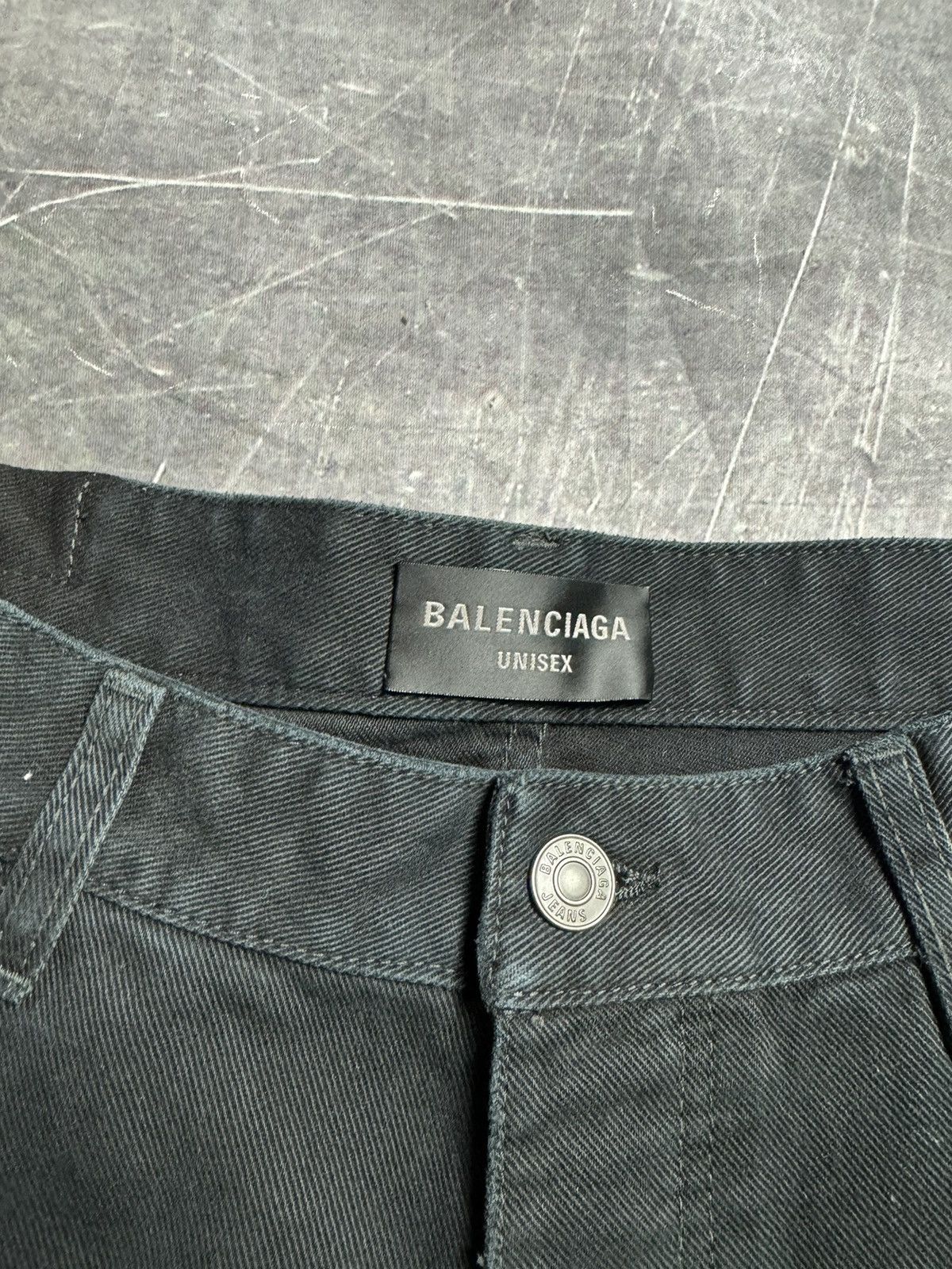 Balenciaga Balenciaga Outline Baggy Pants in Black Size US 30 / EU 46 - 8 Thumbnail