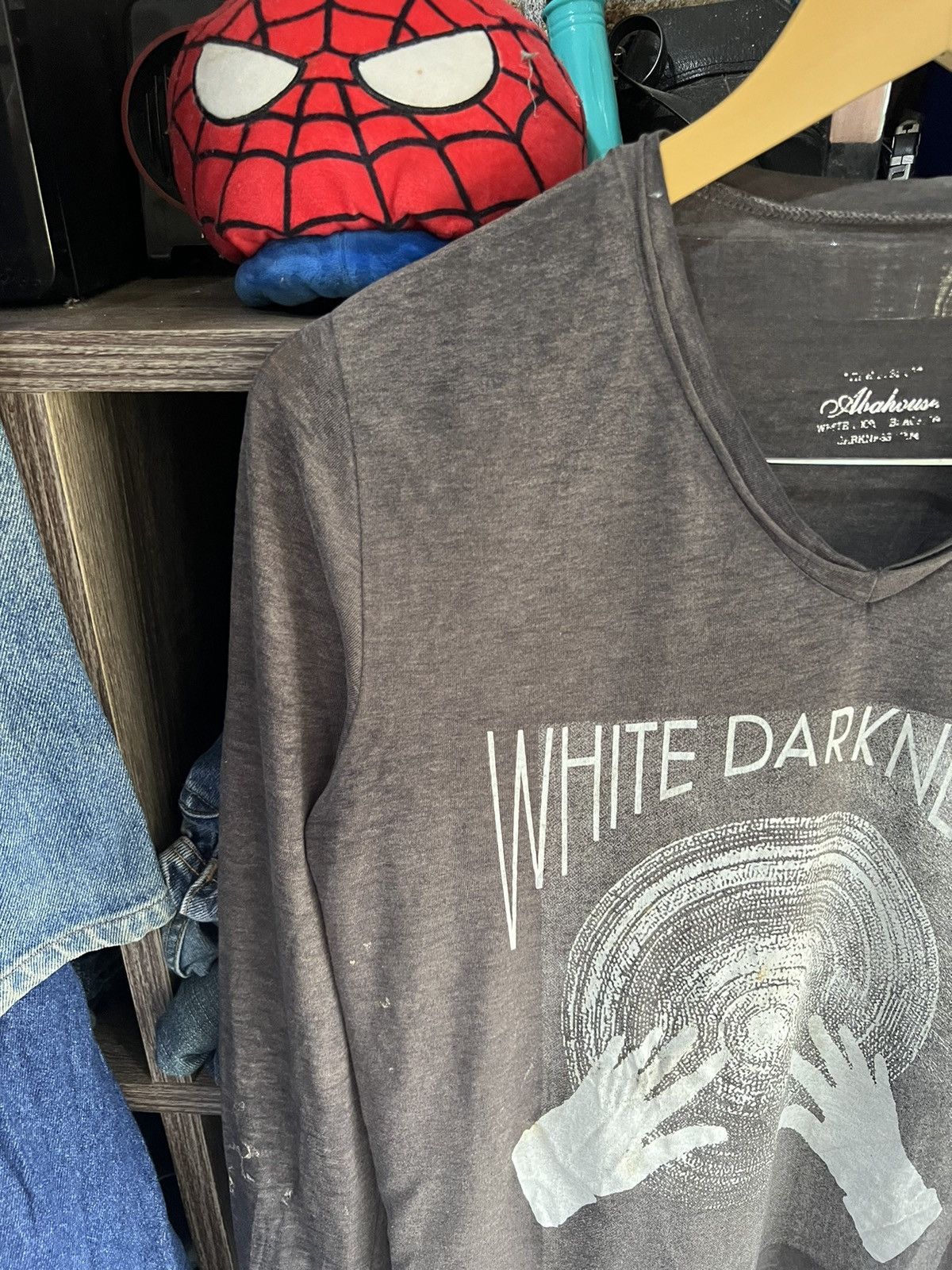 ABAHOUSE 🔥Faded Abahouse White Darkness Long Sleeve Size US S / EU 44-46 / 1 - 4 Thumbnail