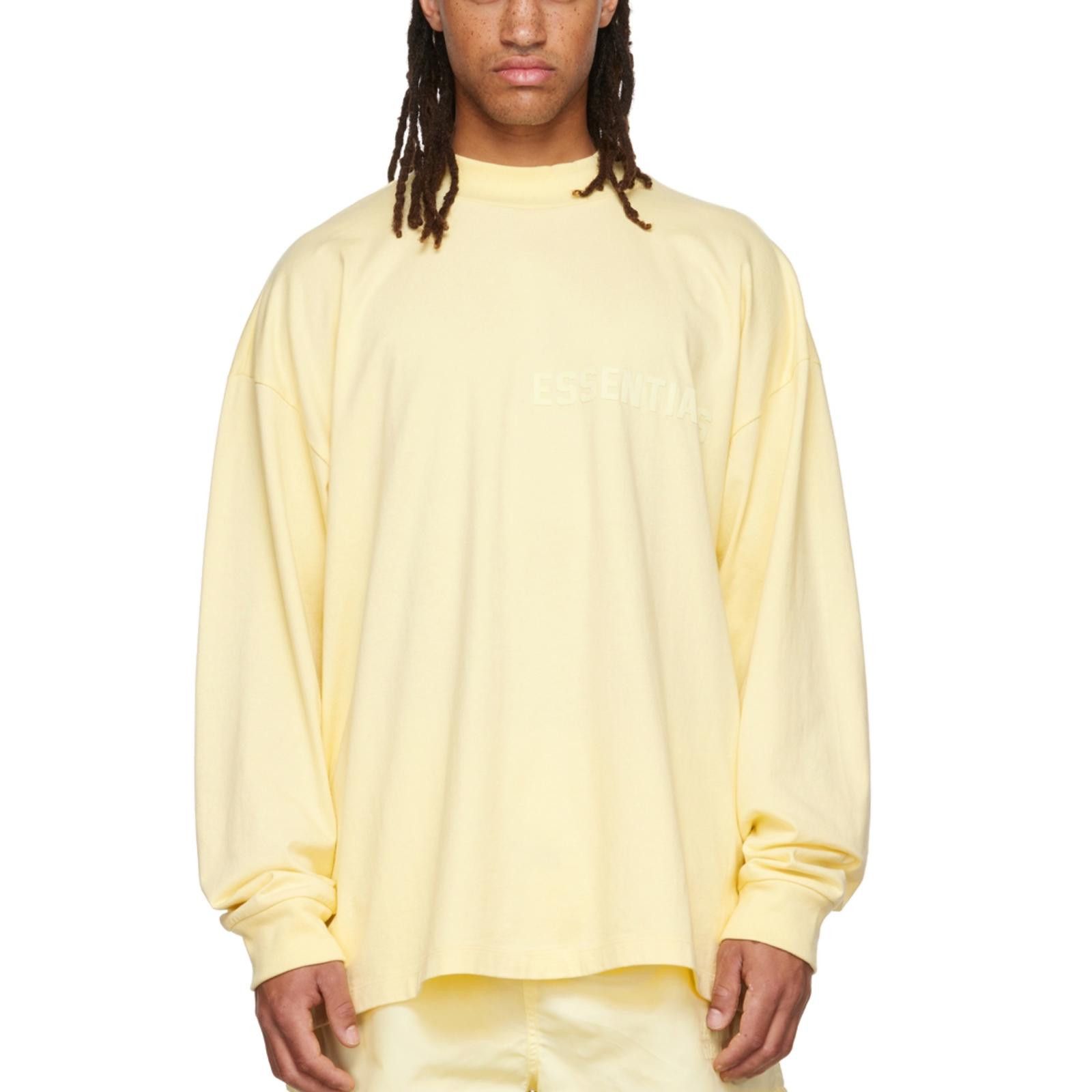 Fear of God Fear of God Essentials L/S Tee Canary Size XXL Size US XXL / EU 58 / 5 - 3 Thumbnail