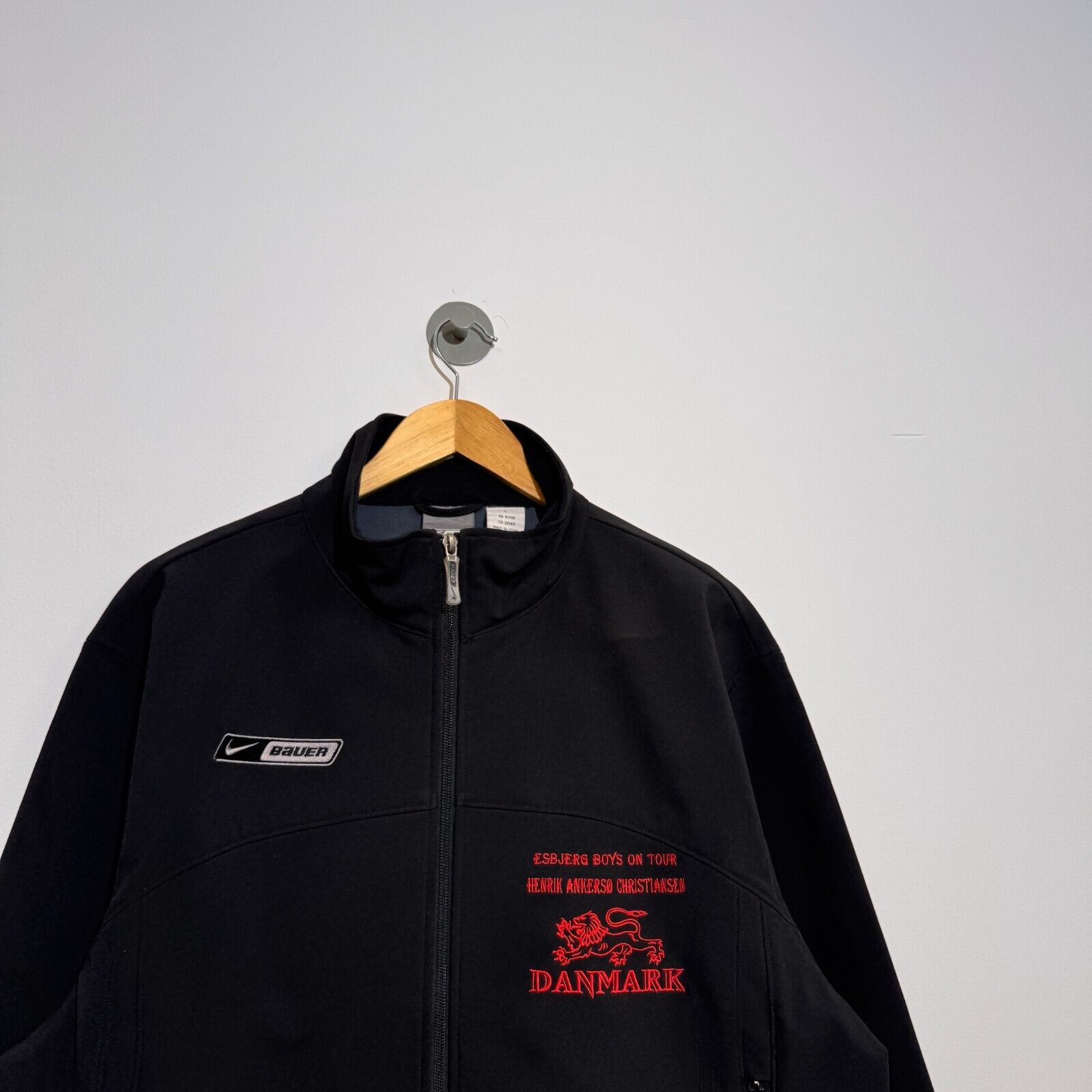 Nike × Vintage Nike Unisex Black Polyester Tracksuit Jacket Size L Thermal Size US L / EU 52-54 / 3 - 4 Thumbnail