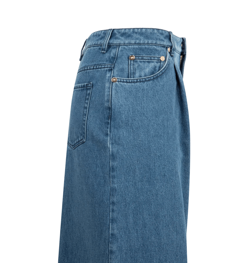 Gabriela Hearst o1h1sh11225 Brenn Jean in Blue Size 27" / US 4 / IT 40 - 3 Thumbnail