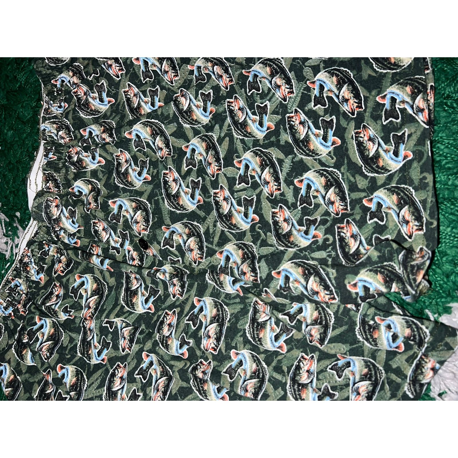 Vintage Vintage Quality Classics Fish Trout Fishes Boxer Bottoms VTG Size 32 - 3 Thumbnail