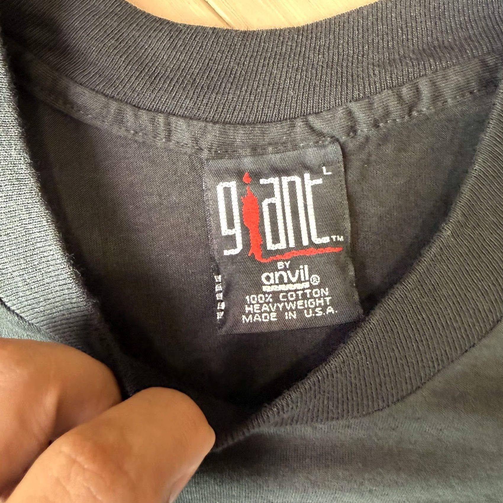 Vintage VINTAGE Demolition Man Shirt L Black 90s Giant Movie Promo Sylvester Stallone Size US L / EU 52-54 / 3 - 6 Thumbnail
