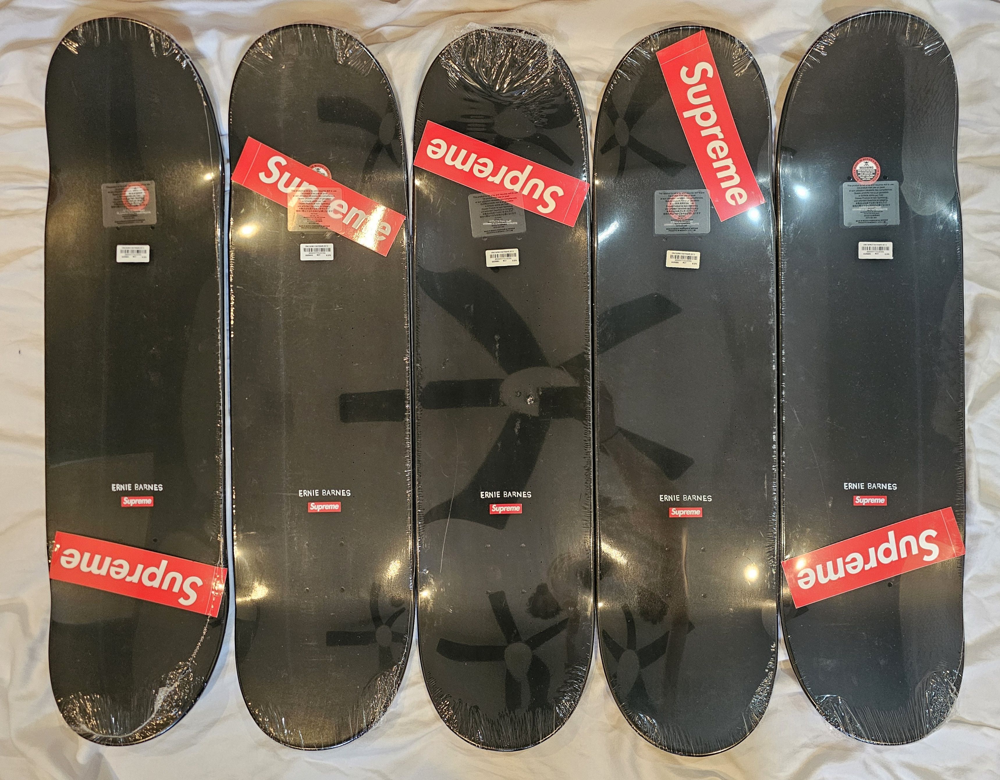 Supreme x Ernie Barnes Skateboard 5枚 Spring/Summer 2025 Preview – Supreme